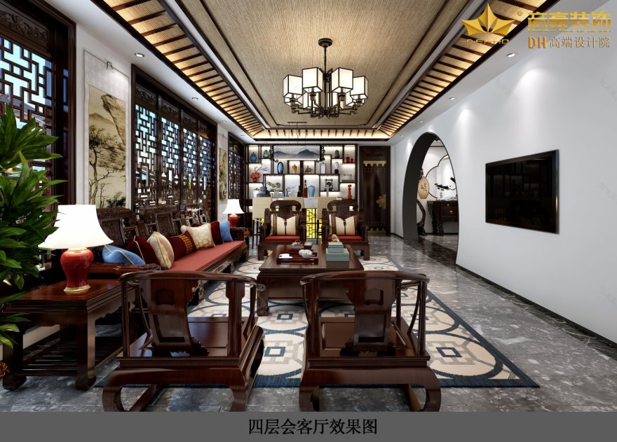 欧式豪宅别墅-32