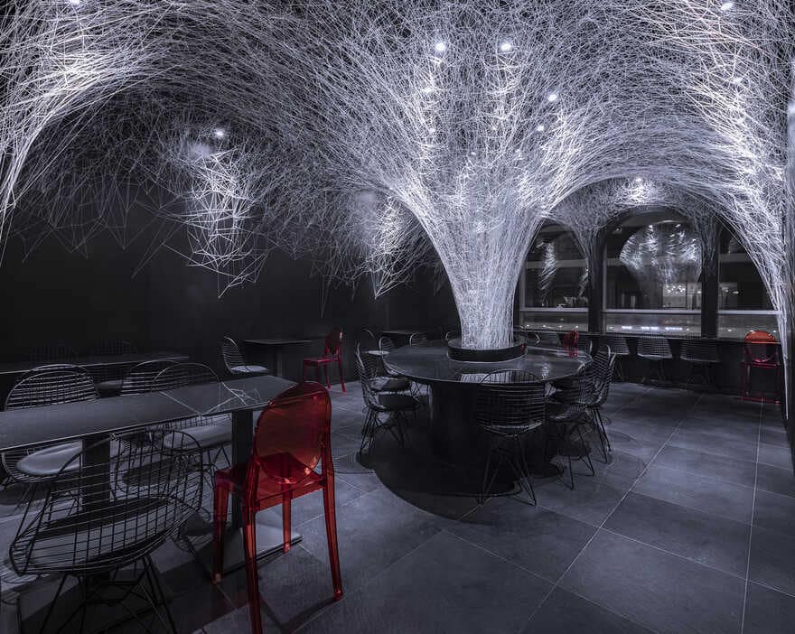 北京 50 平米“亭珍牛肉米粉”店,传统与回忆的用餐空间-9