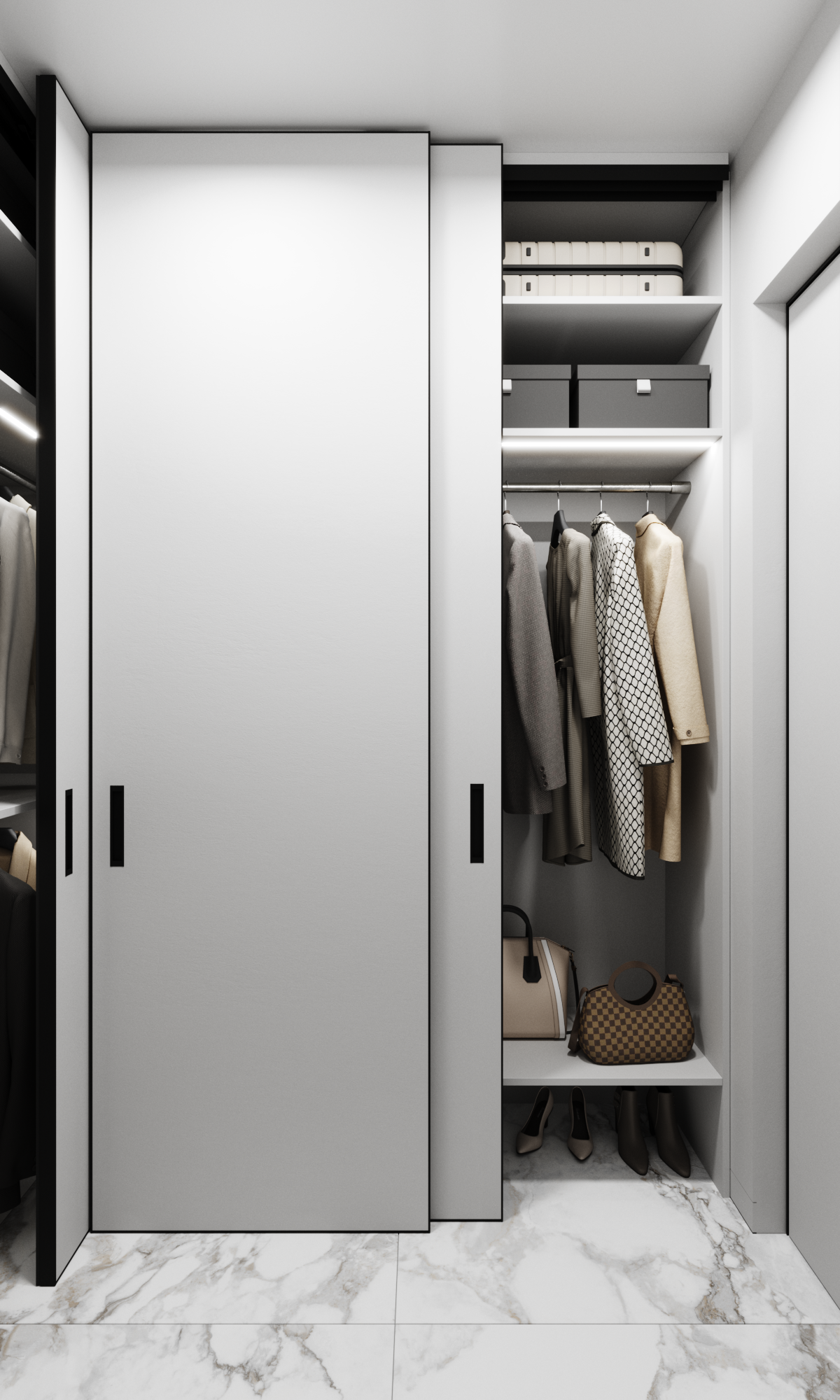 Проект трехкомнатной квартиры в ЖК "Левада", г. Минск-25