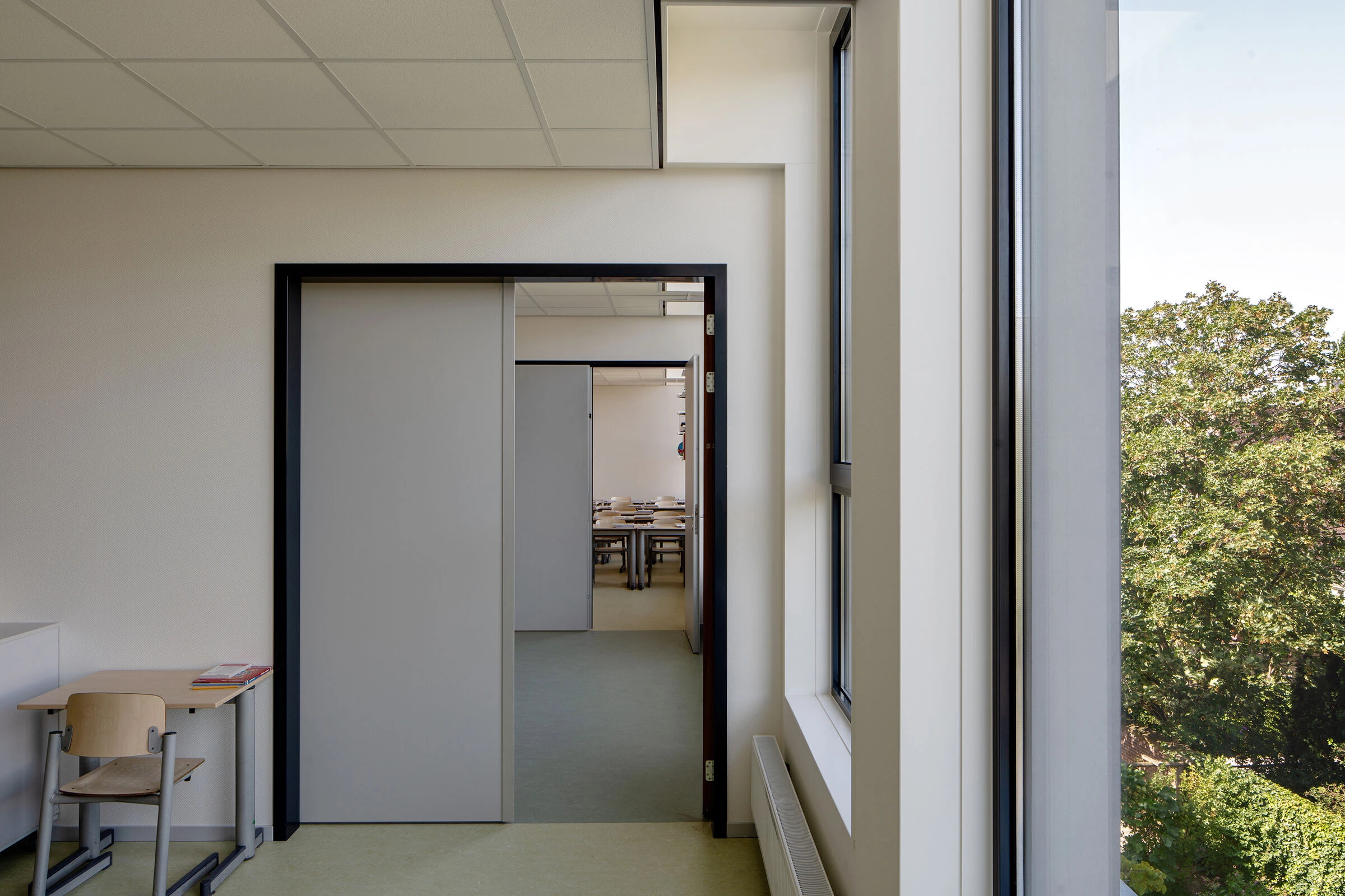 EbenHaëzerschool 扩建项目丨荷兰海牙丨j2o Architectuur-18