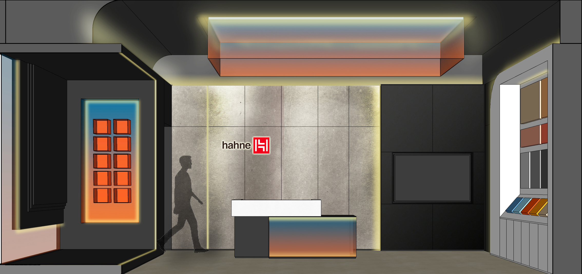 德国悍能防水艺术展厅 2·0 模式丨中国武汉丨微视设计&设计管家-8