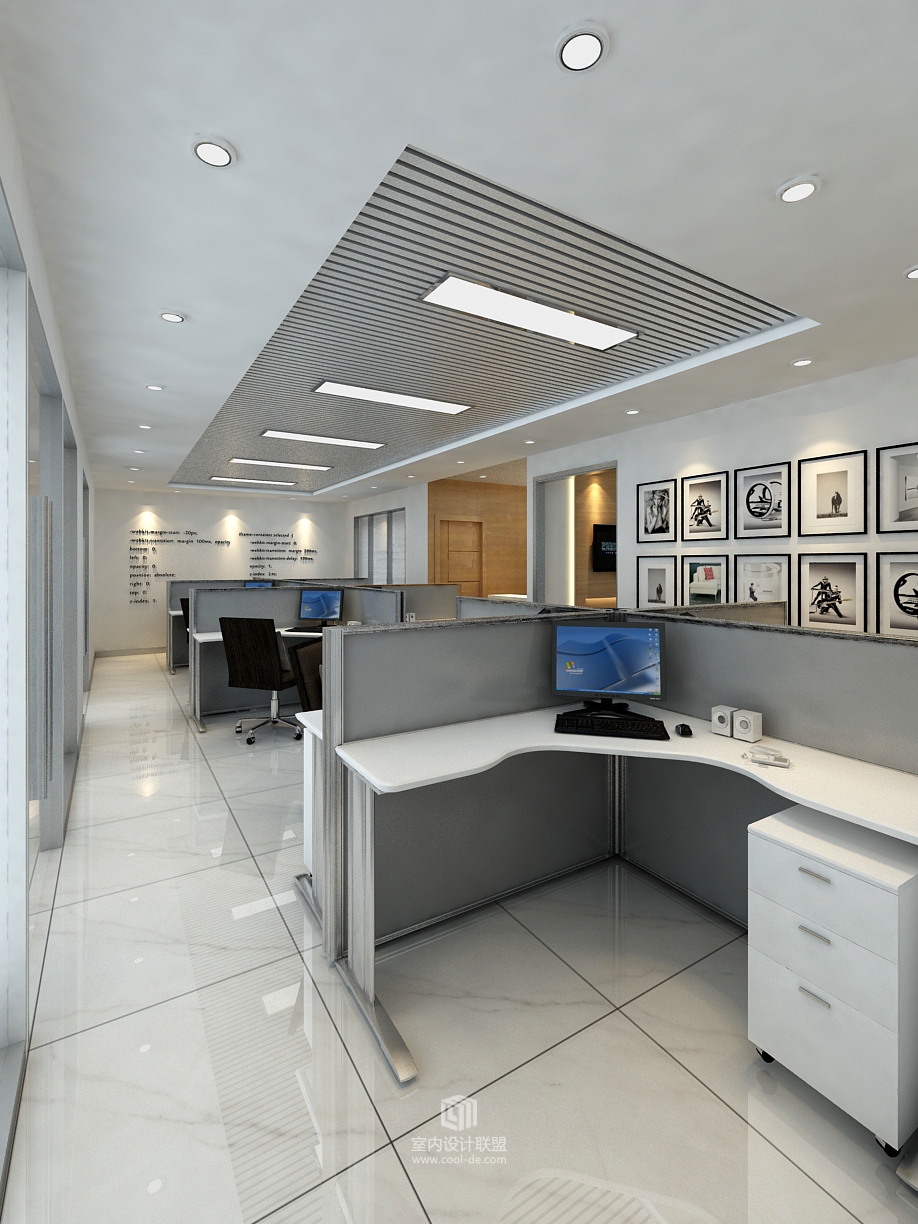 深圳杰创微科技办公空间设计-2