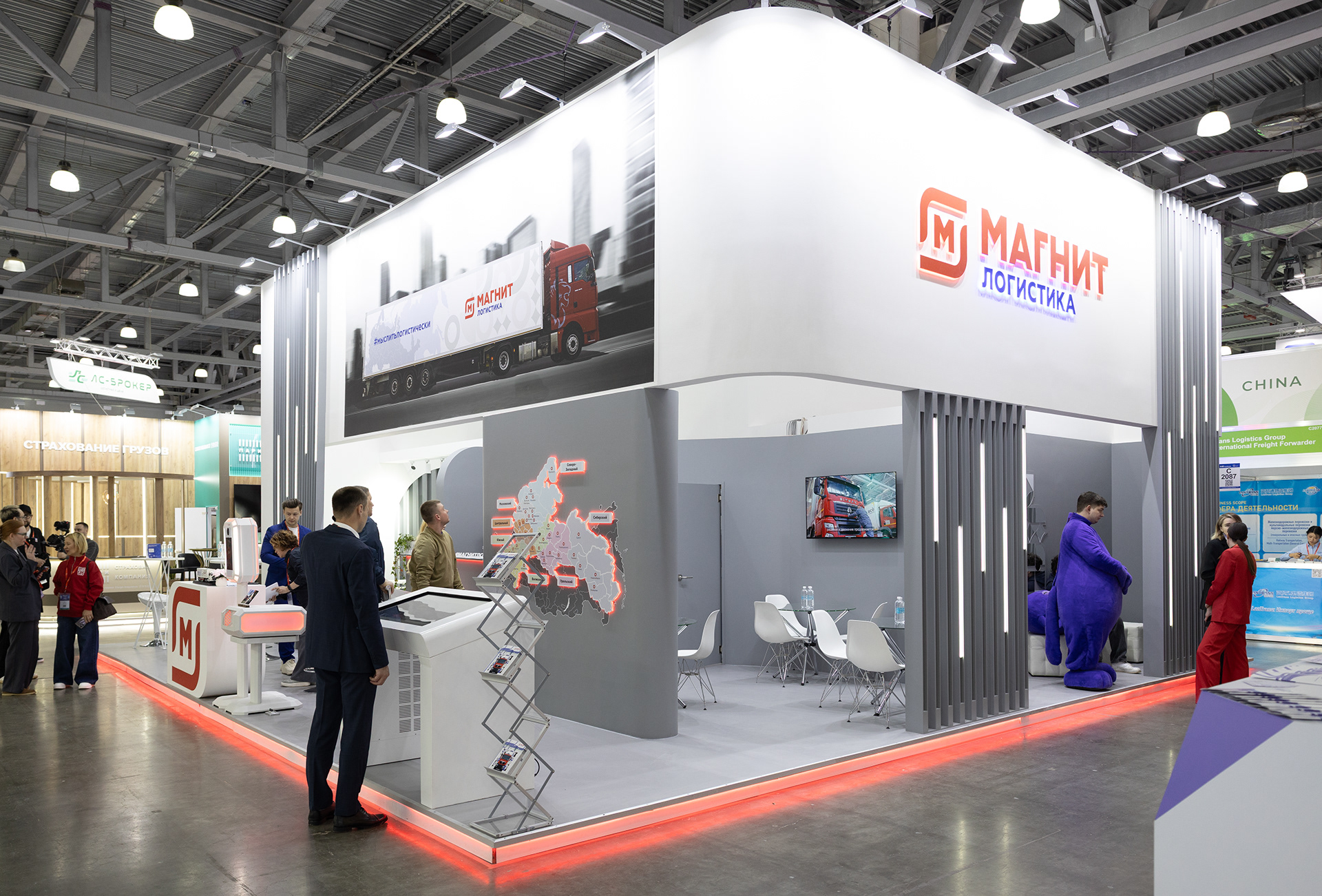 Магнит Логистика выставочный стенд-4