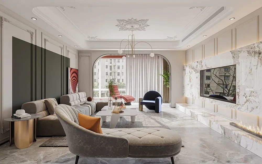 清华西花园法式轻奢风-8