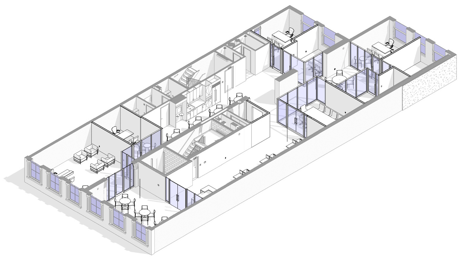 金融公司办公室设计典范 | David Grider Architect-8