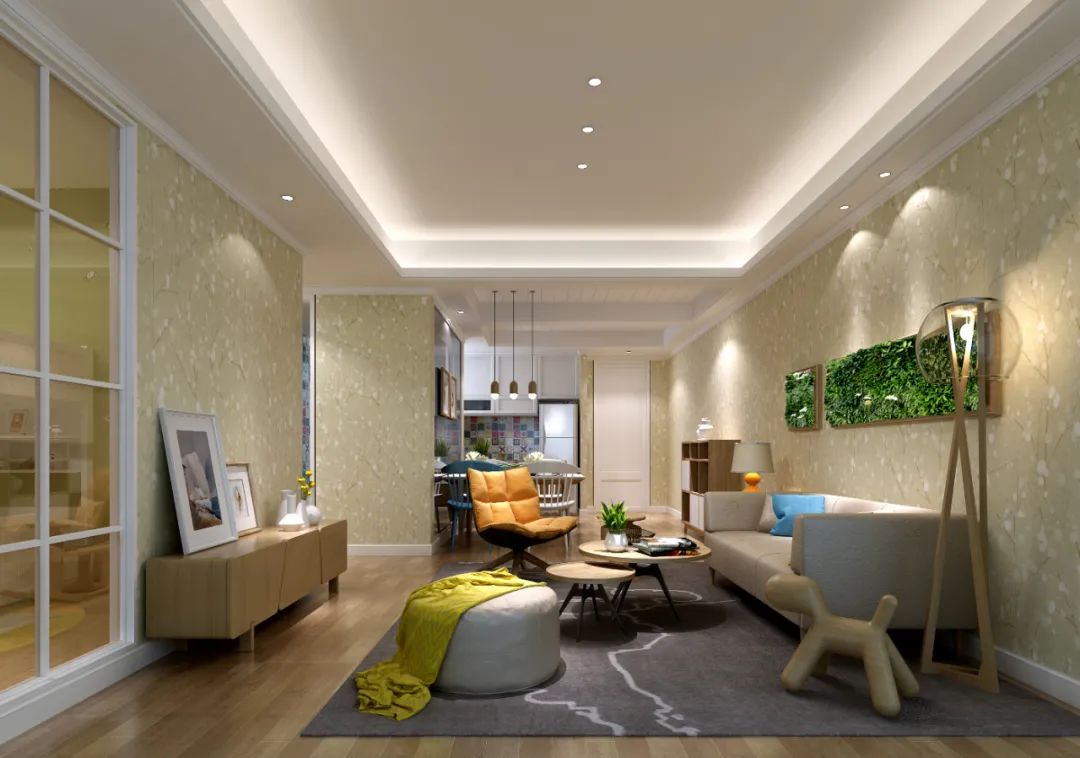 中发印象外滩样板房 | 现代感与东方美的完美平衡-28