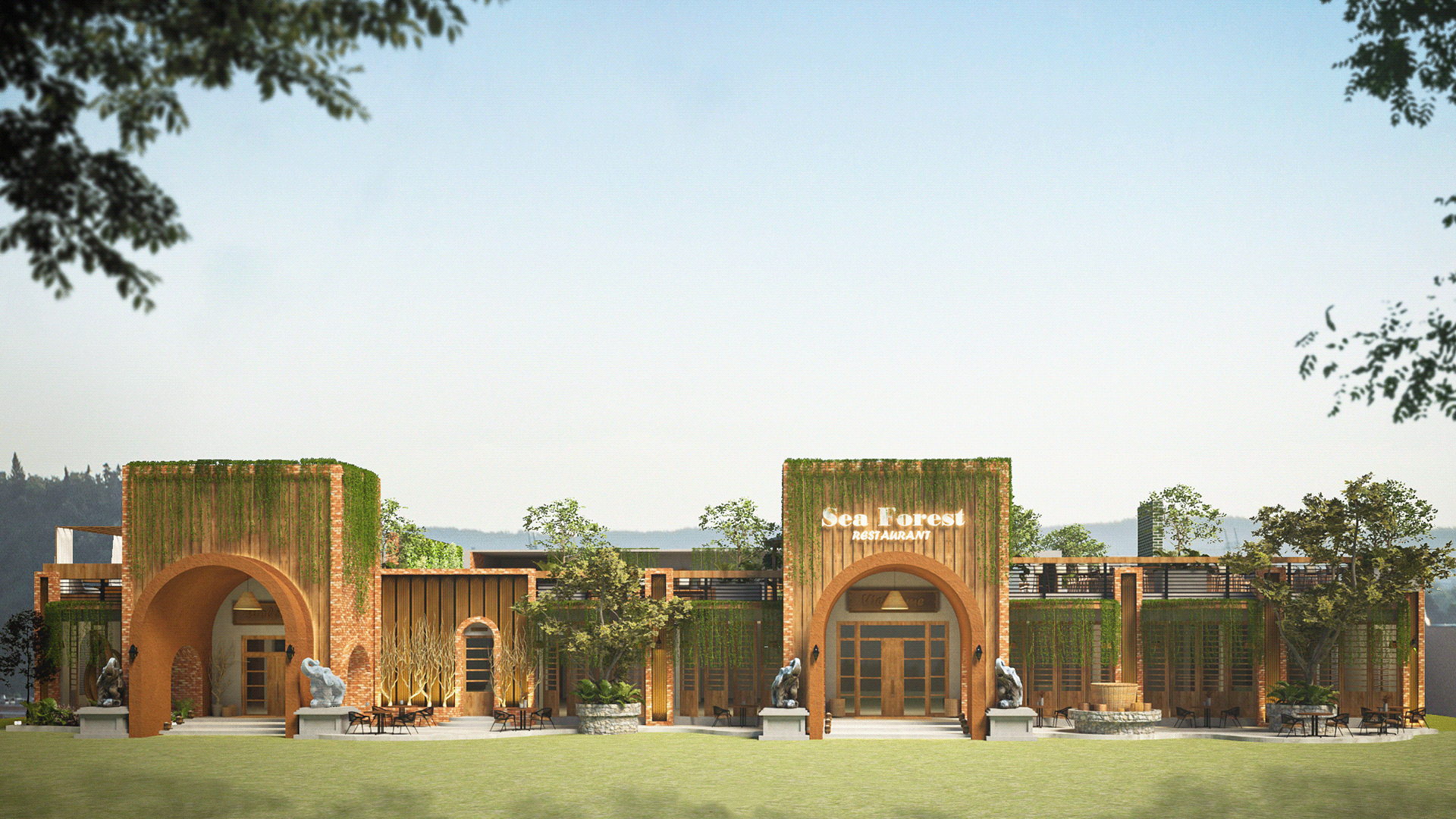 Sea Forest 餐厅丨柬埔寨蒙多基里丨The 3 Design by R&K-7