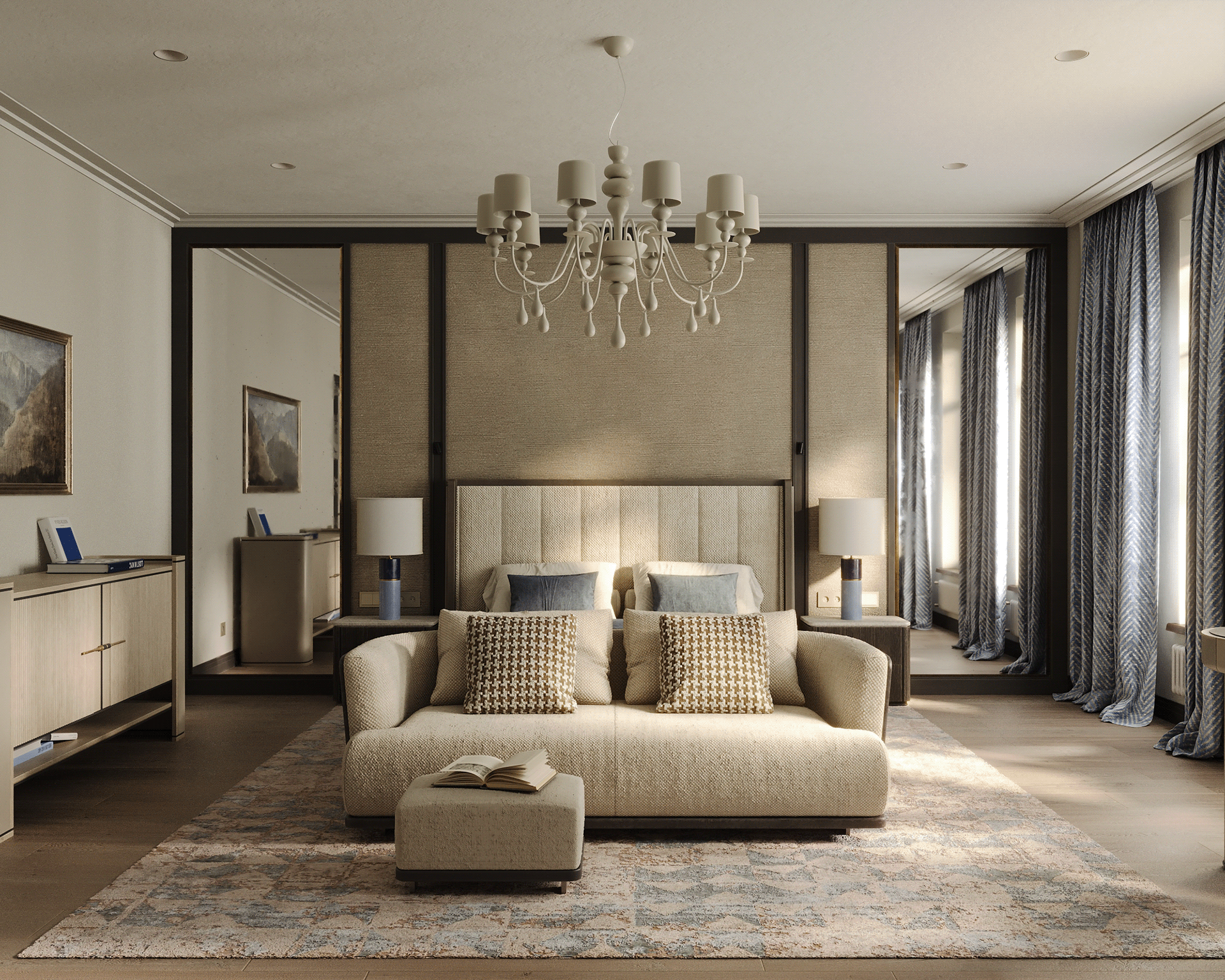 A.C.H.interiors | АЧЕ. Мастер блок для загородного дома-1