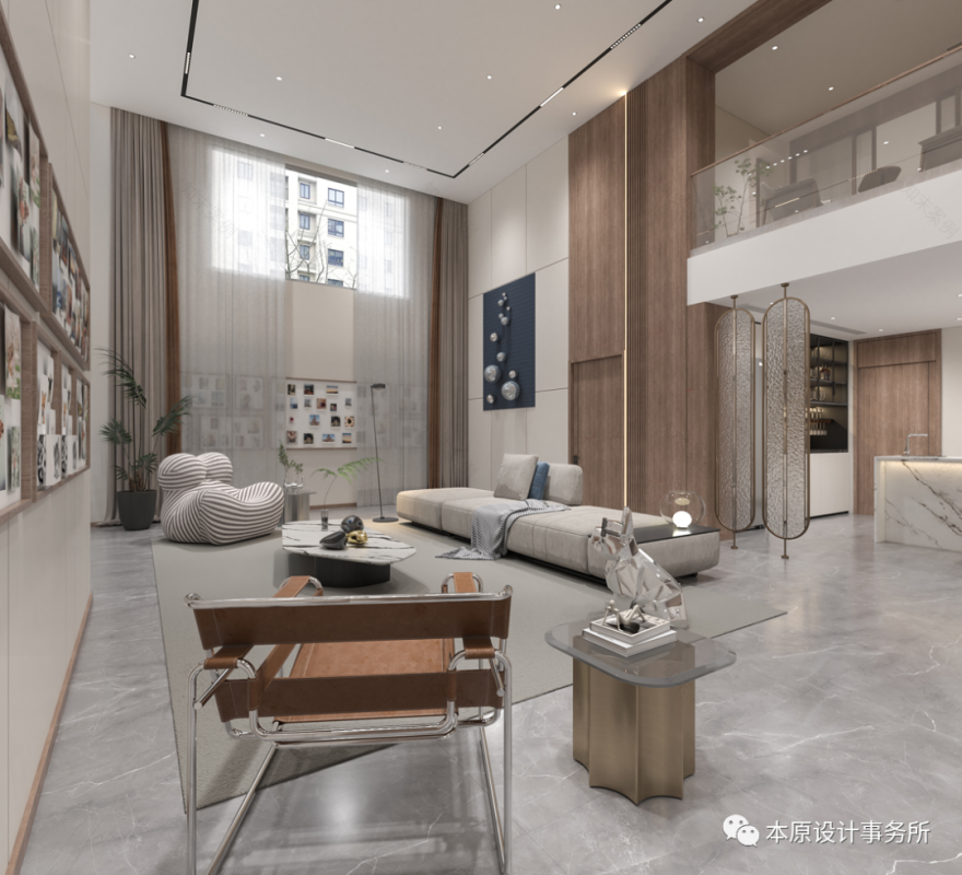 海信君颂自然简约之家丨本原设计事务所-36