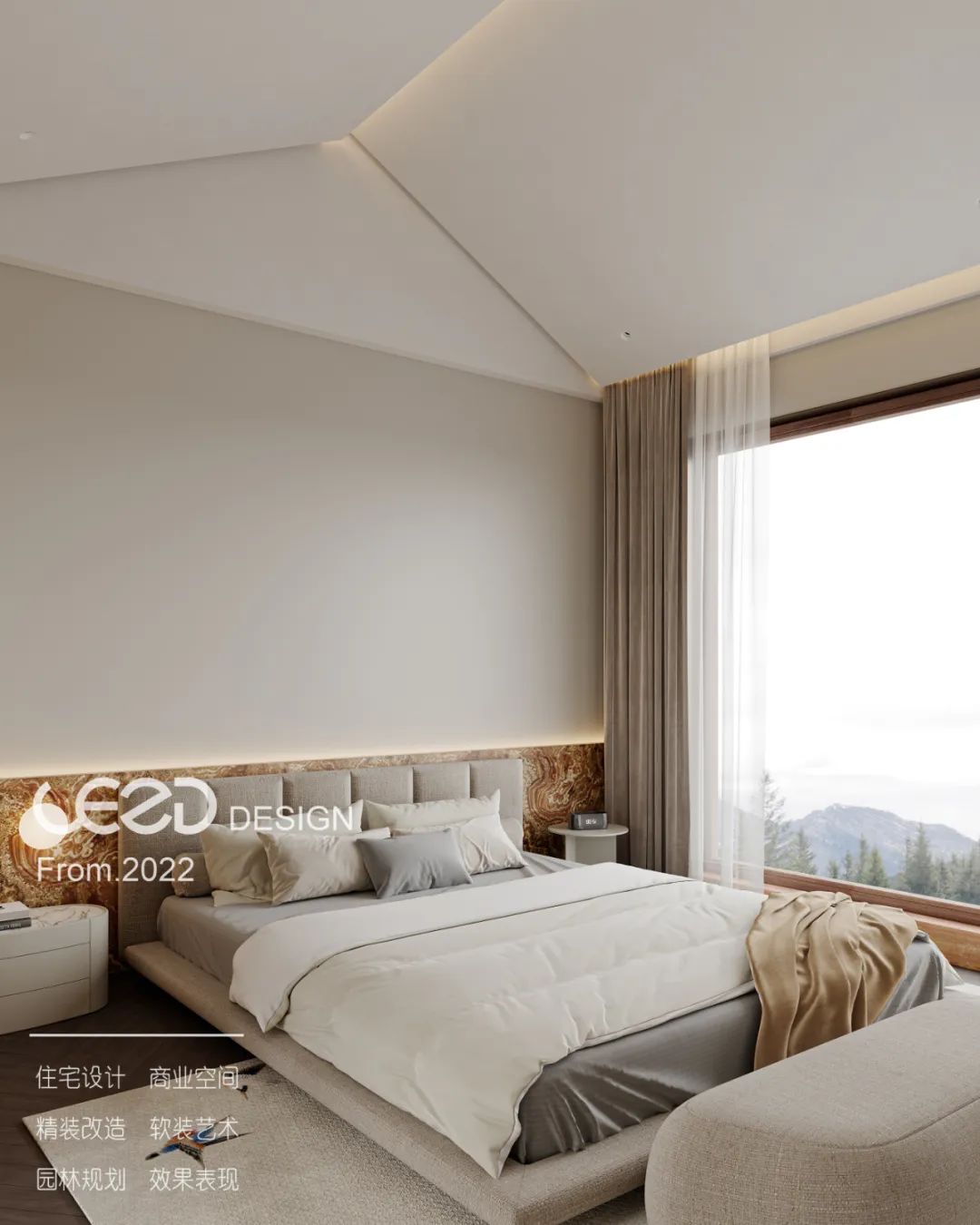 清澈纯粹的设计呈现美好极致生活丨中国宁波丨宁波市乐赞室内装饰设计有限公司-126