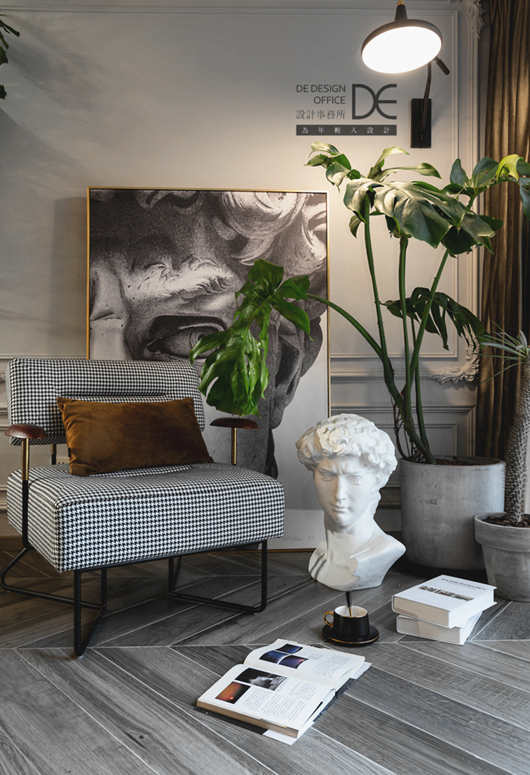 重庆龙湖两江新宸云澜 | 130㎡美式混搭风,鱼骨拼地砖打造高级感-42