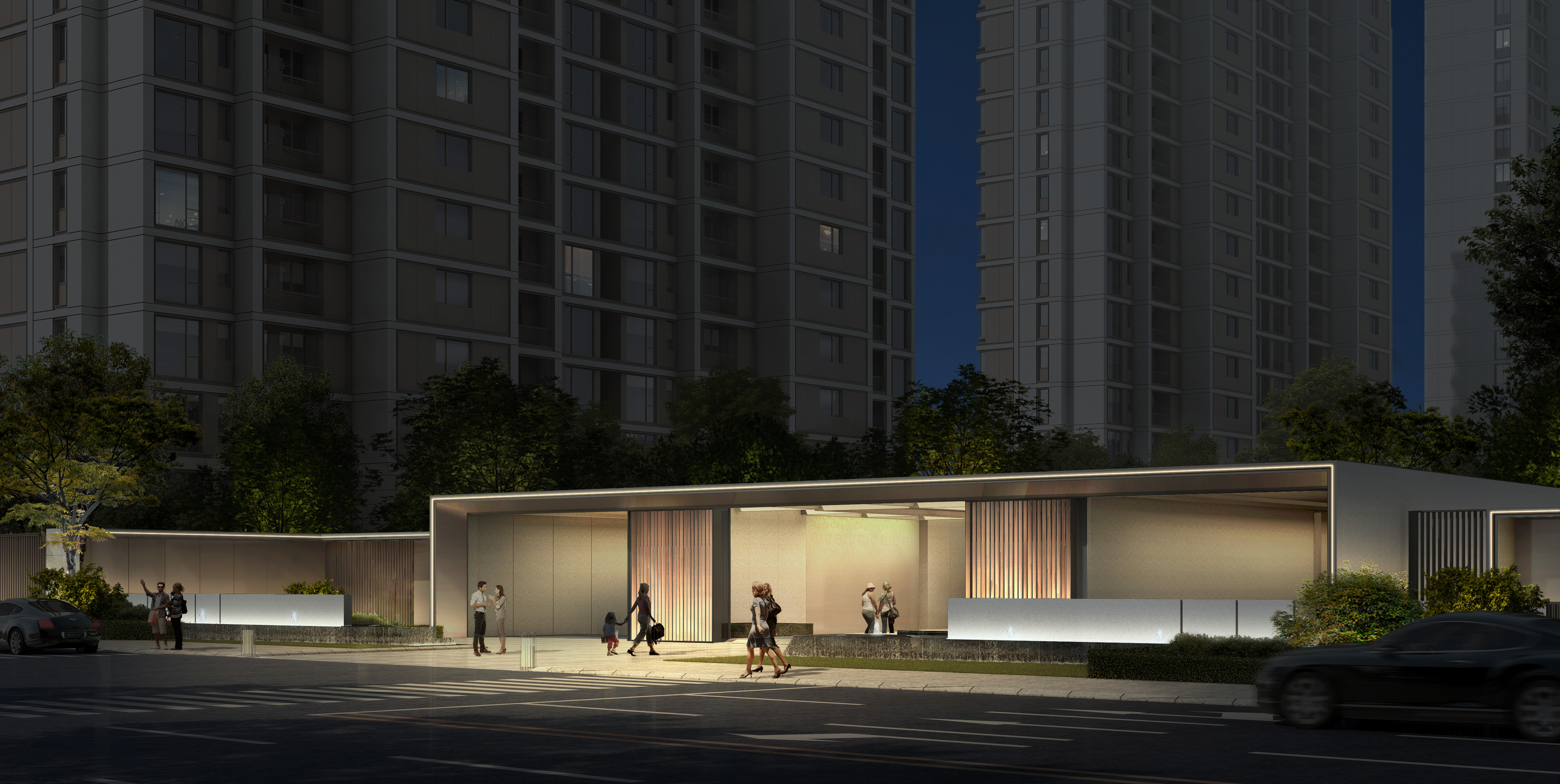 梧桐府夜景亮化-6