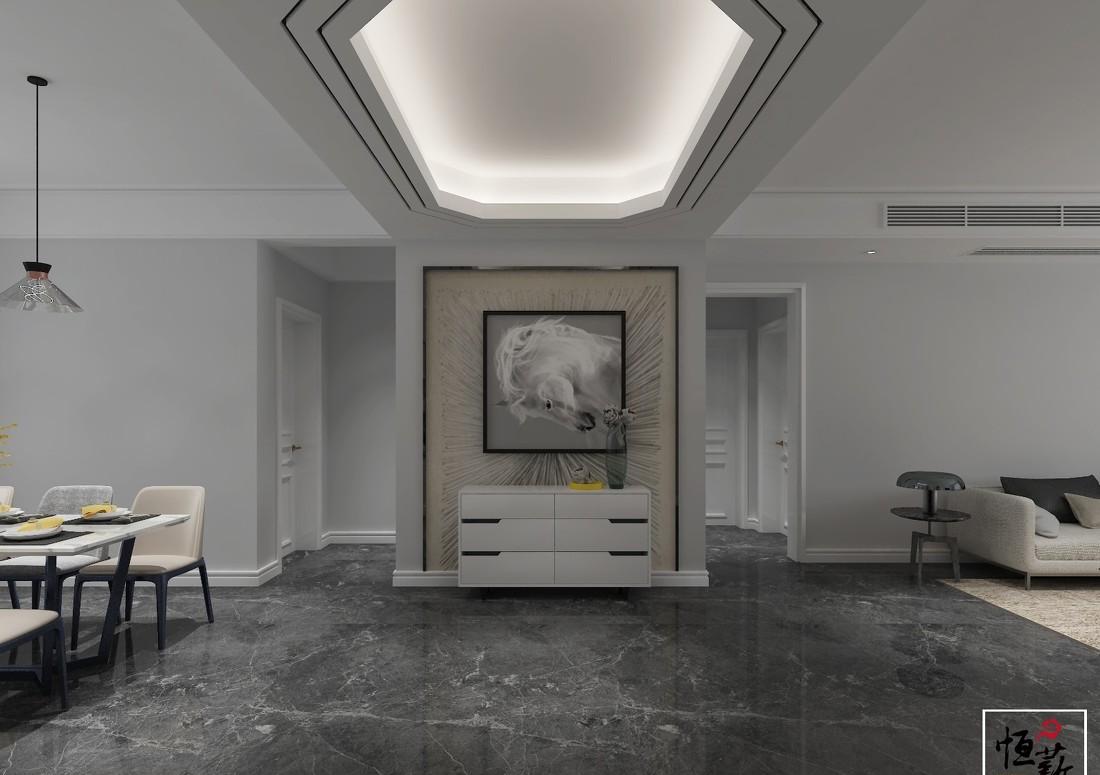 潍坊昌乐农商行住宅楼 北欧风格室内设计解读-6