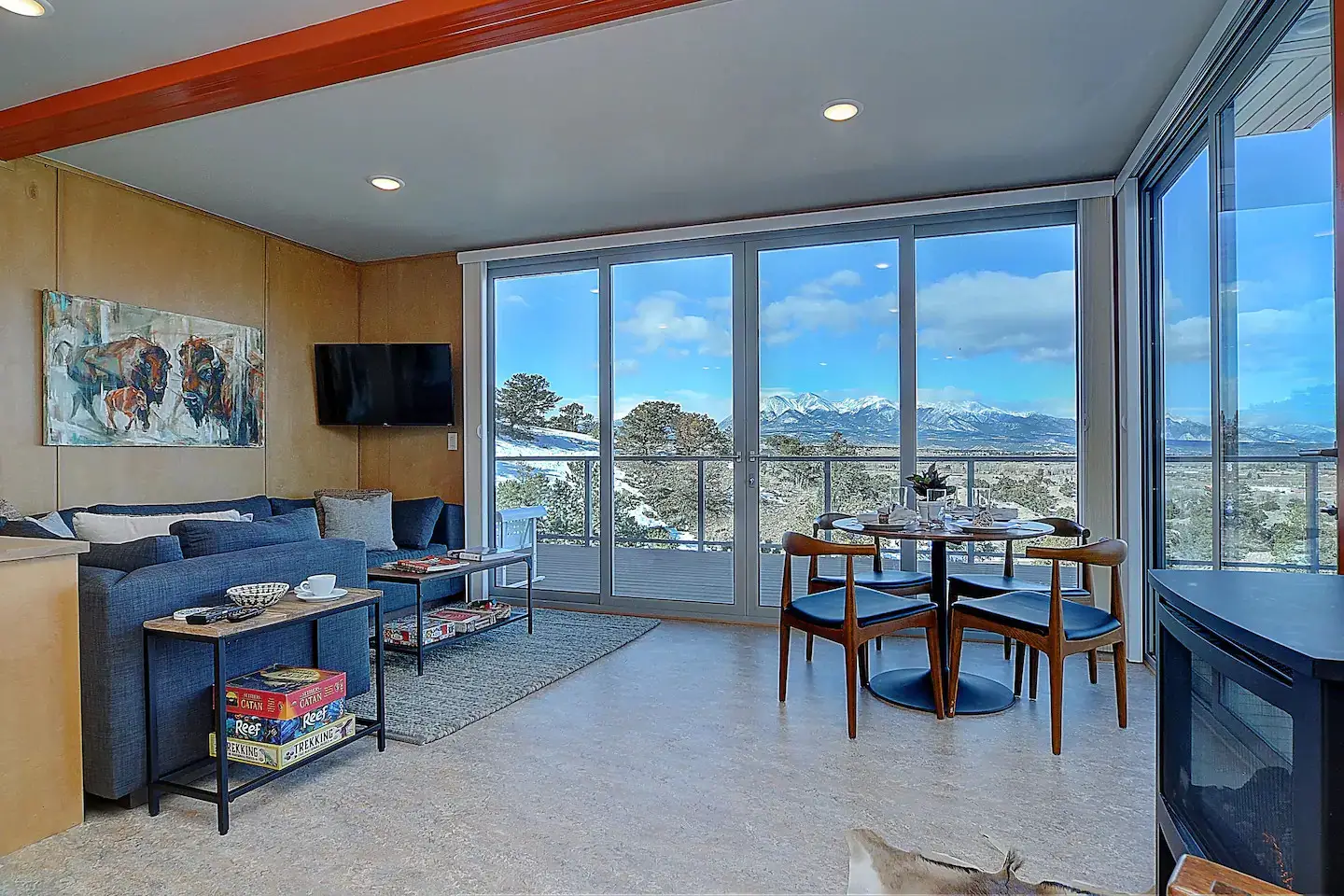 集装箱民宿 | 融入自然的五十年代风格设计-1