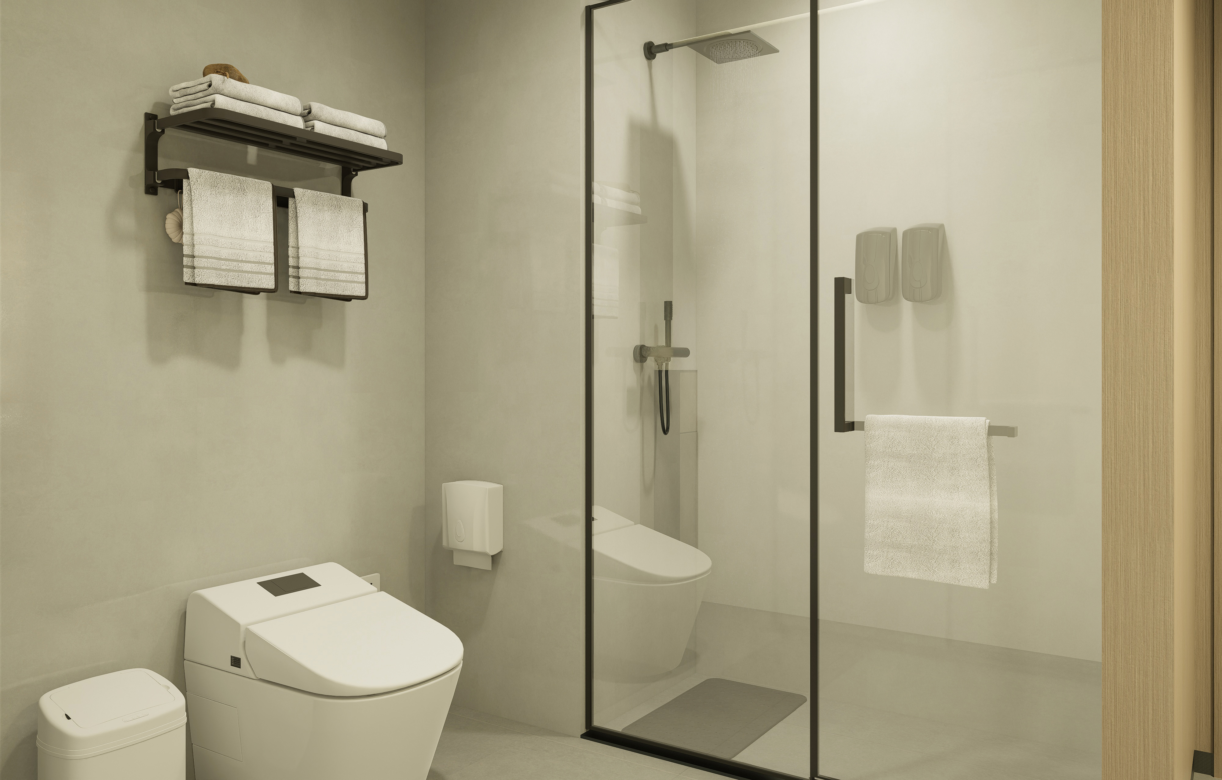 商务宾馆标准间丨中国盘锦丨汇象创意设计-8