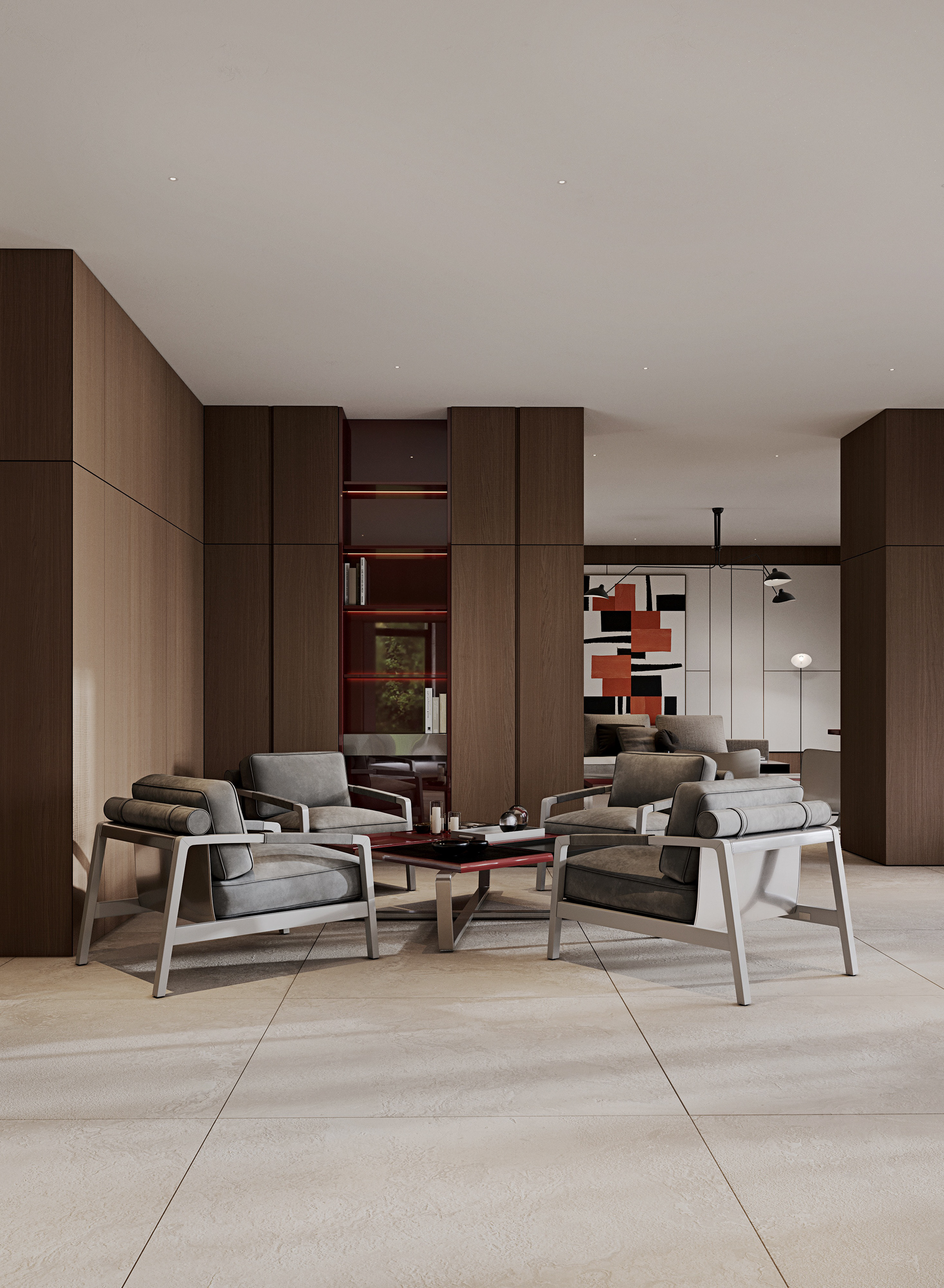 Kurpaty公寓综合体公共空间SN020-6