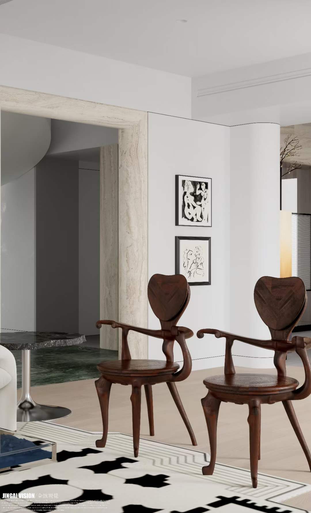 侘寂混搭风--金该唐一组作品-4