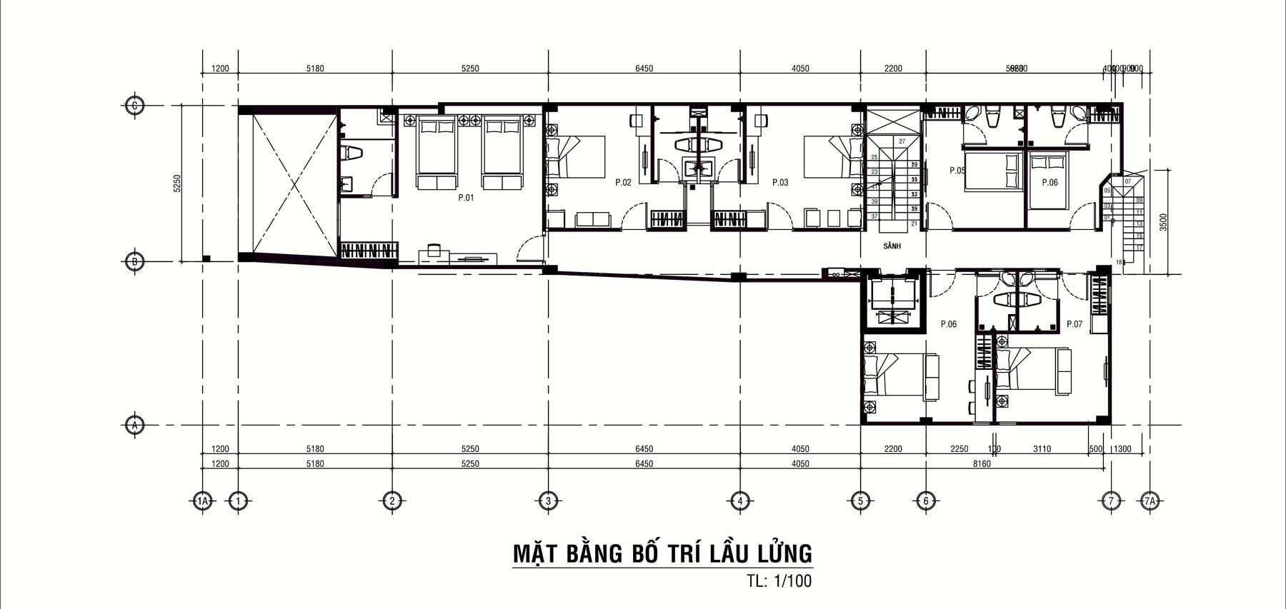 现代五层美景酒店设计 - 越南胡志明市-11