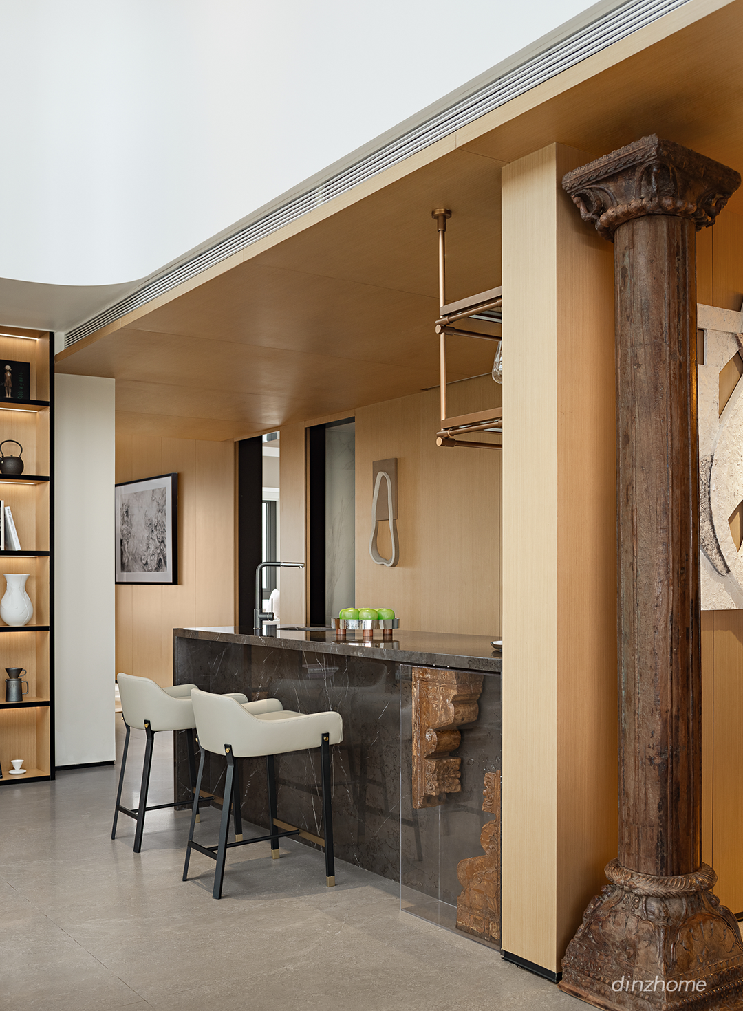 云海吾乡东区 1C 顶层复式样板间丨中国海南丨戴勇设计-35