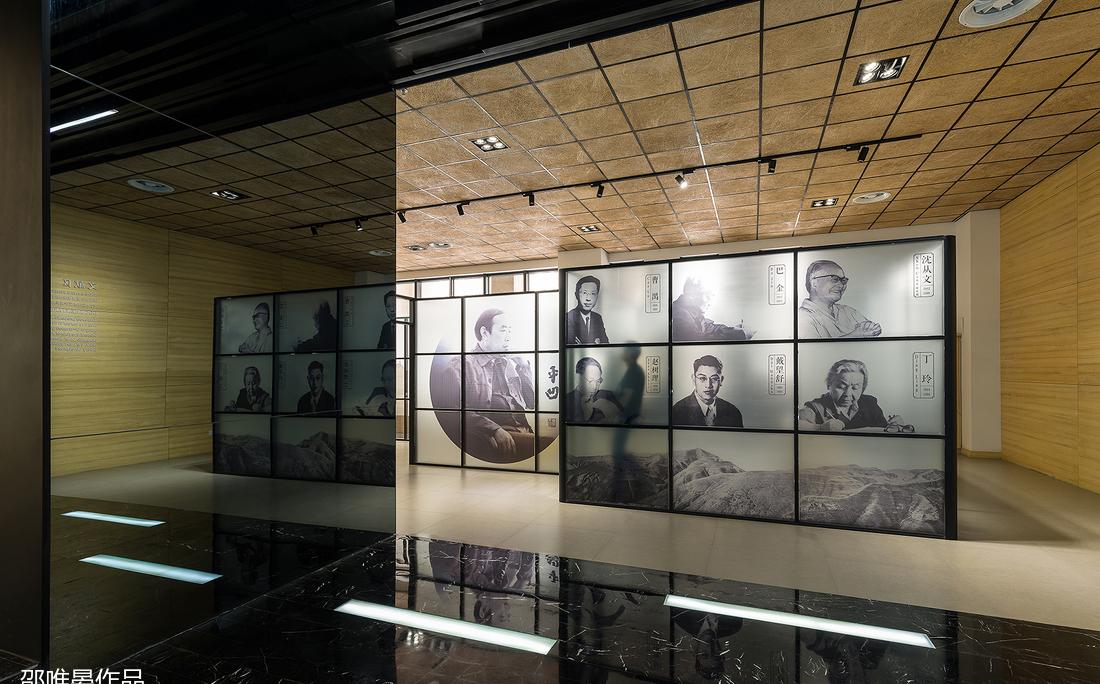 贾平凹文化艺术馆 | 竹工凡木设计研究室的现代艺术空间-11