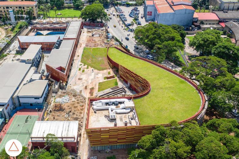 SI.SA (Studio Imagine Simply Architecture)丨JK Randle Centre for Yoruba History & Culture – Pool and Arcade丨Nigeria-9