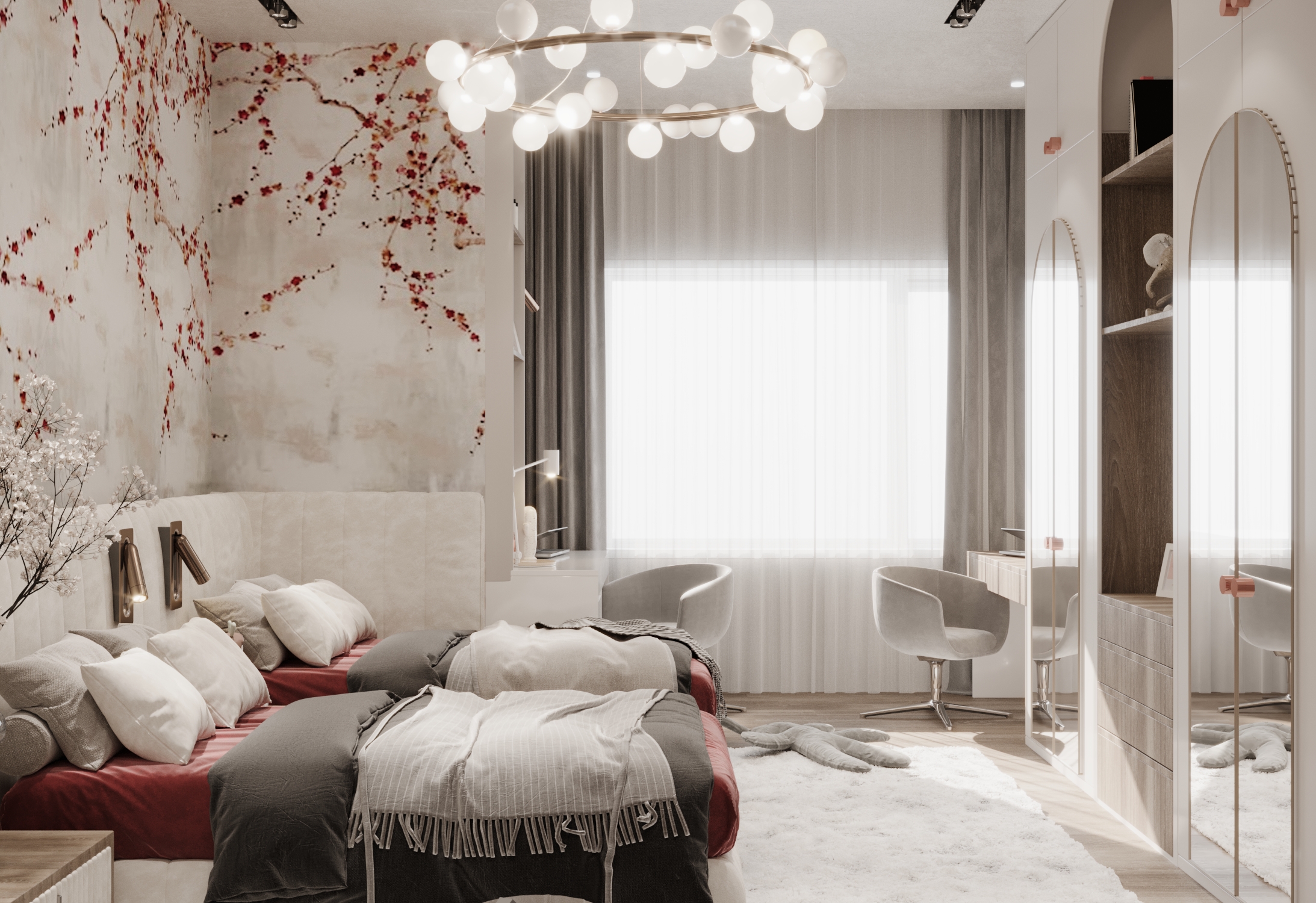 Rehab Villa 室内可视化设计丨Taj DesignSherif Helal-38