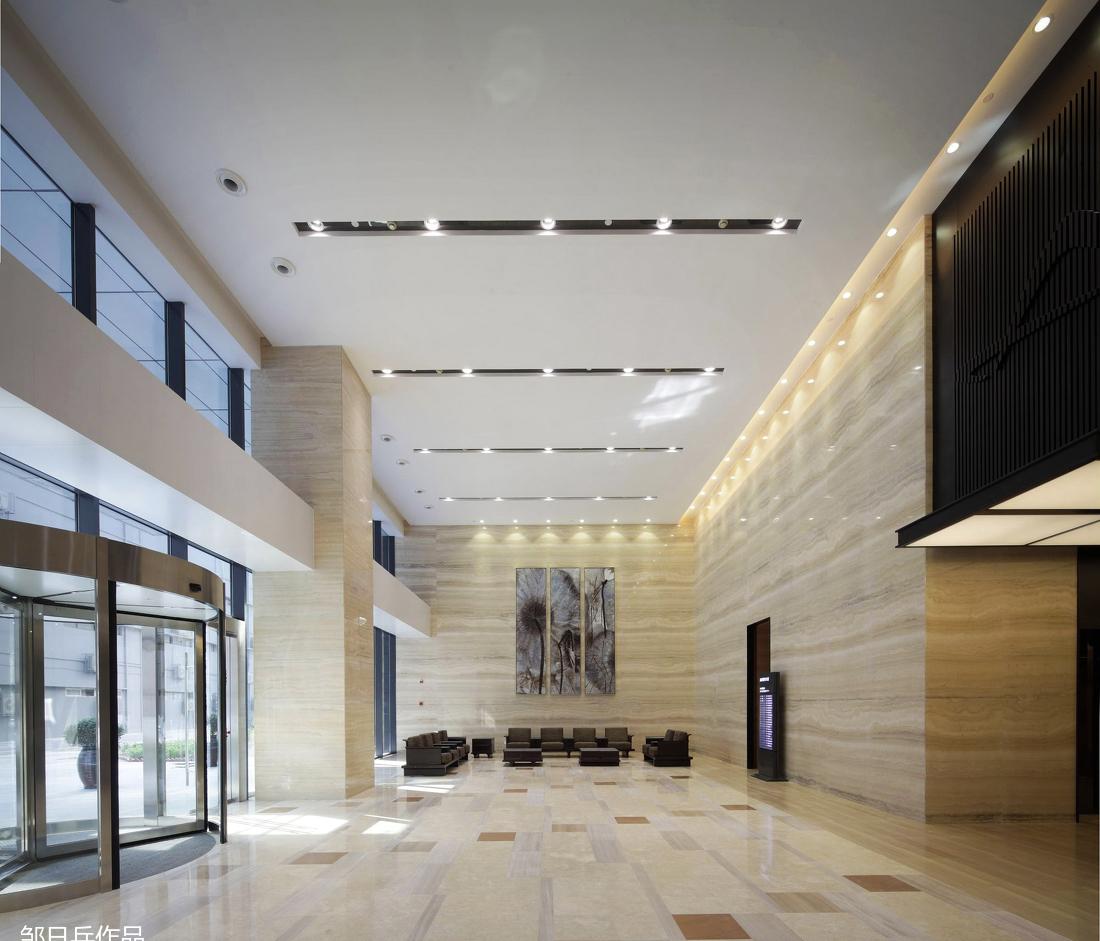 上海盛源恒华大厦绿色办公空间设计-2