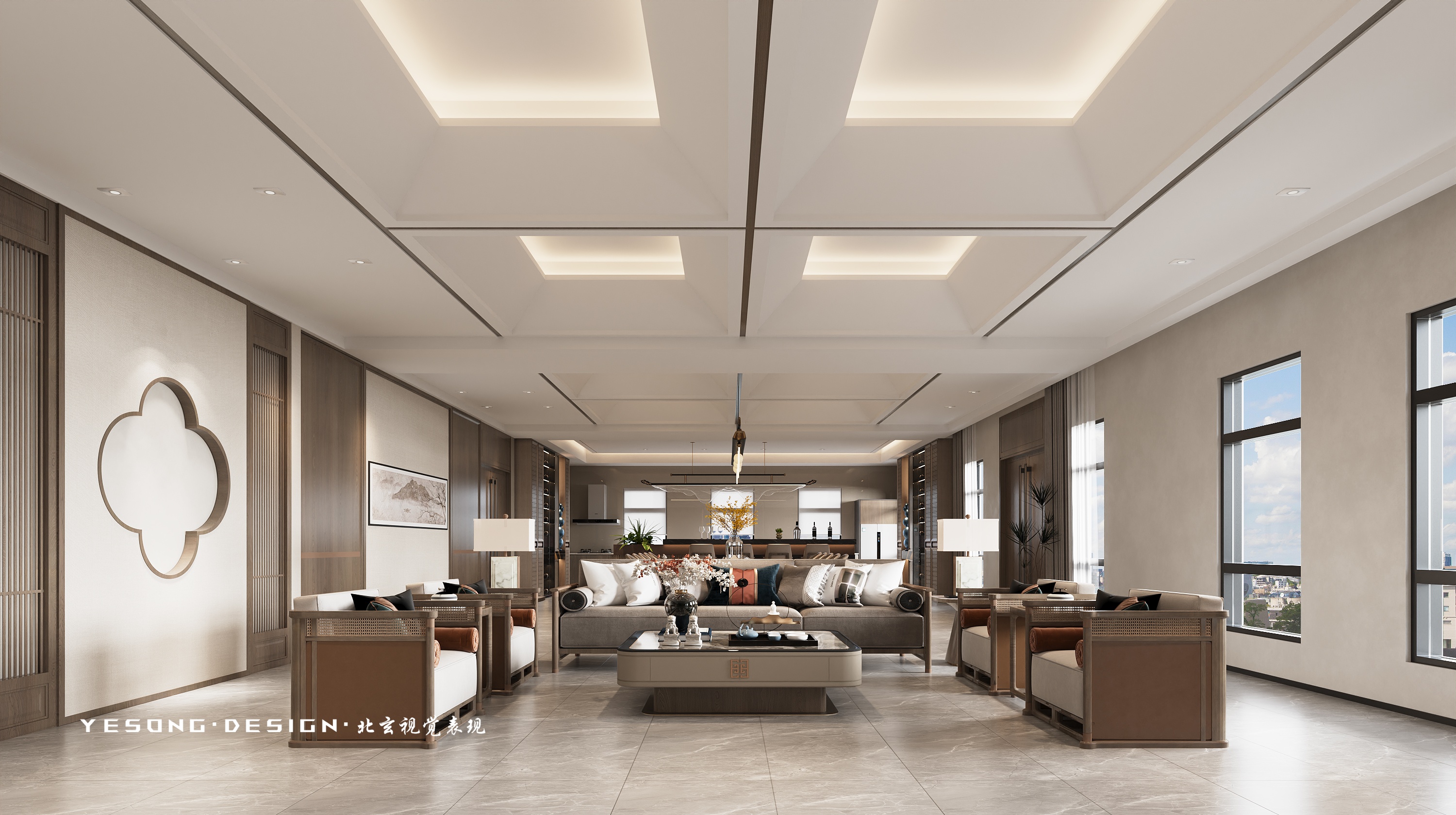 结构与光影的叙事丨那洼地别墅区办公大楼-7