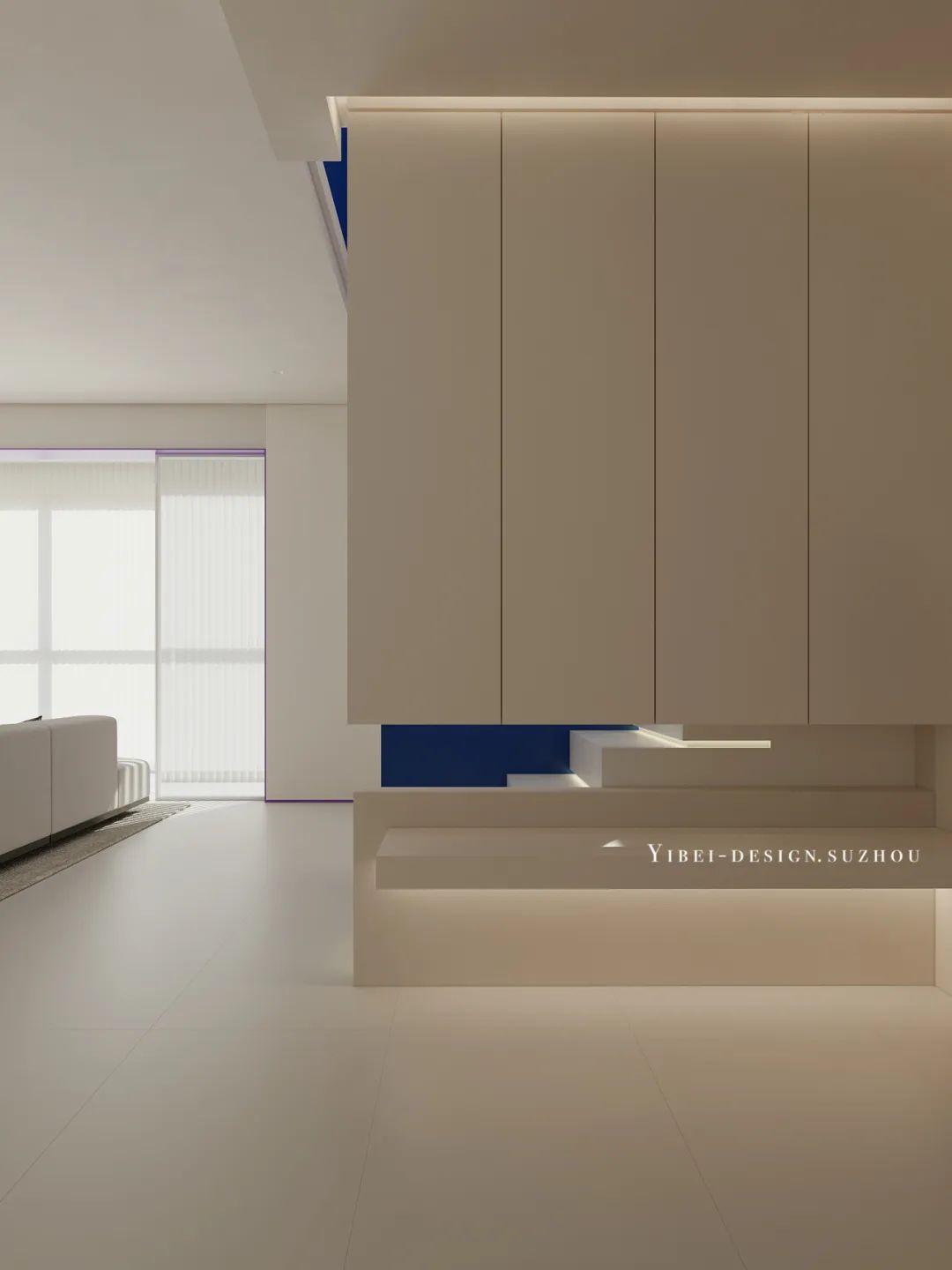 极简色彩的空间诗篇 · 家装设计丨中国苏州丨YIBEI DESIGN-1