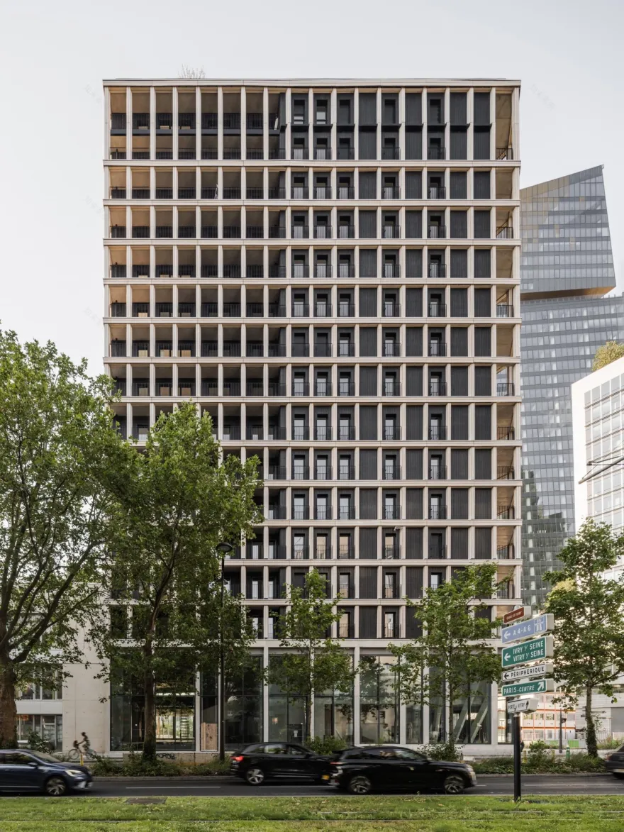 巴黎 Le Berlier 木质住宅楼丨法国巴黎-13