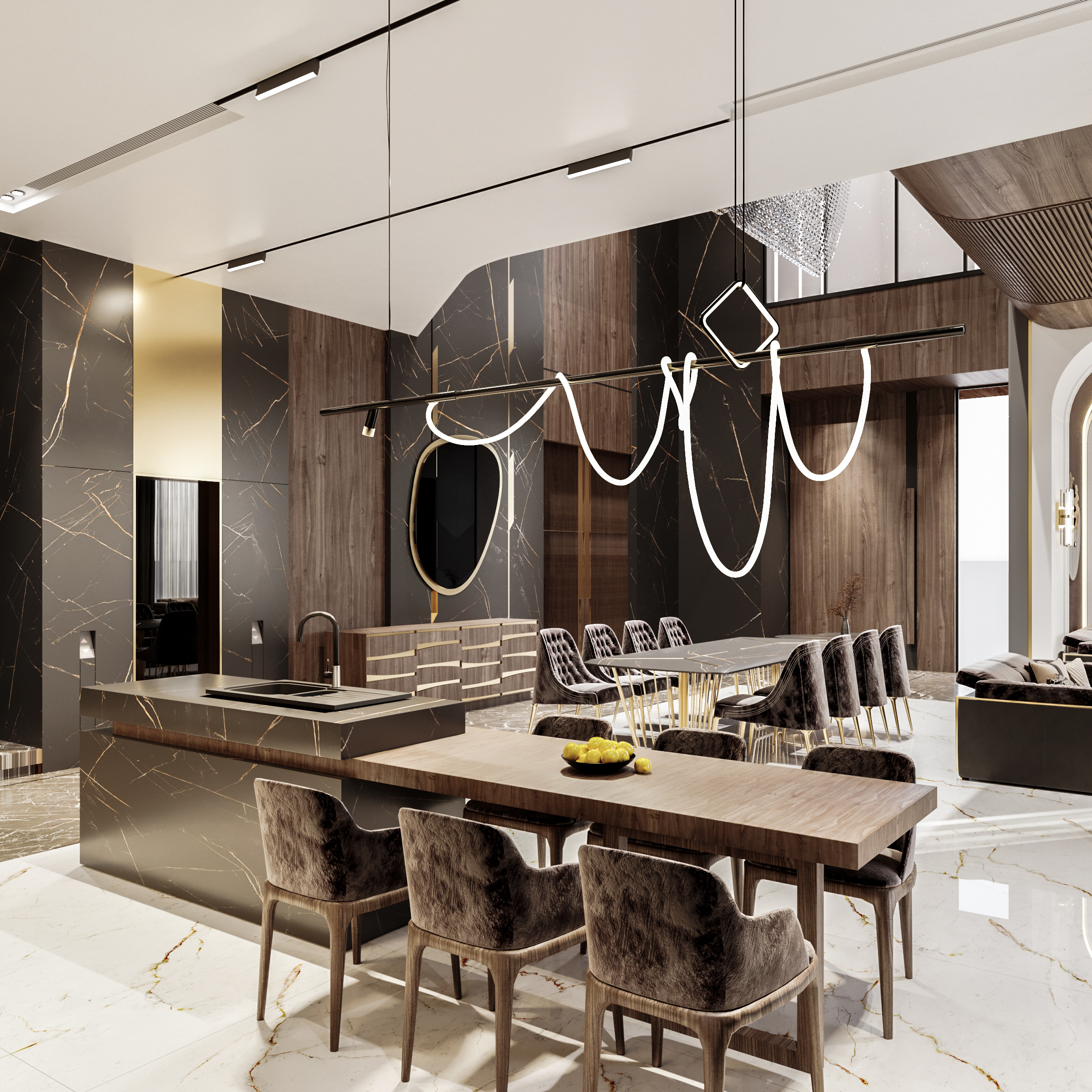 别墅室内设计丨ArsaGroup-20