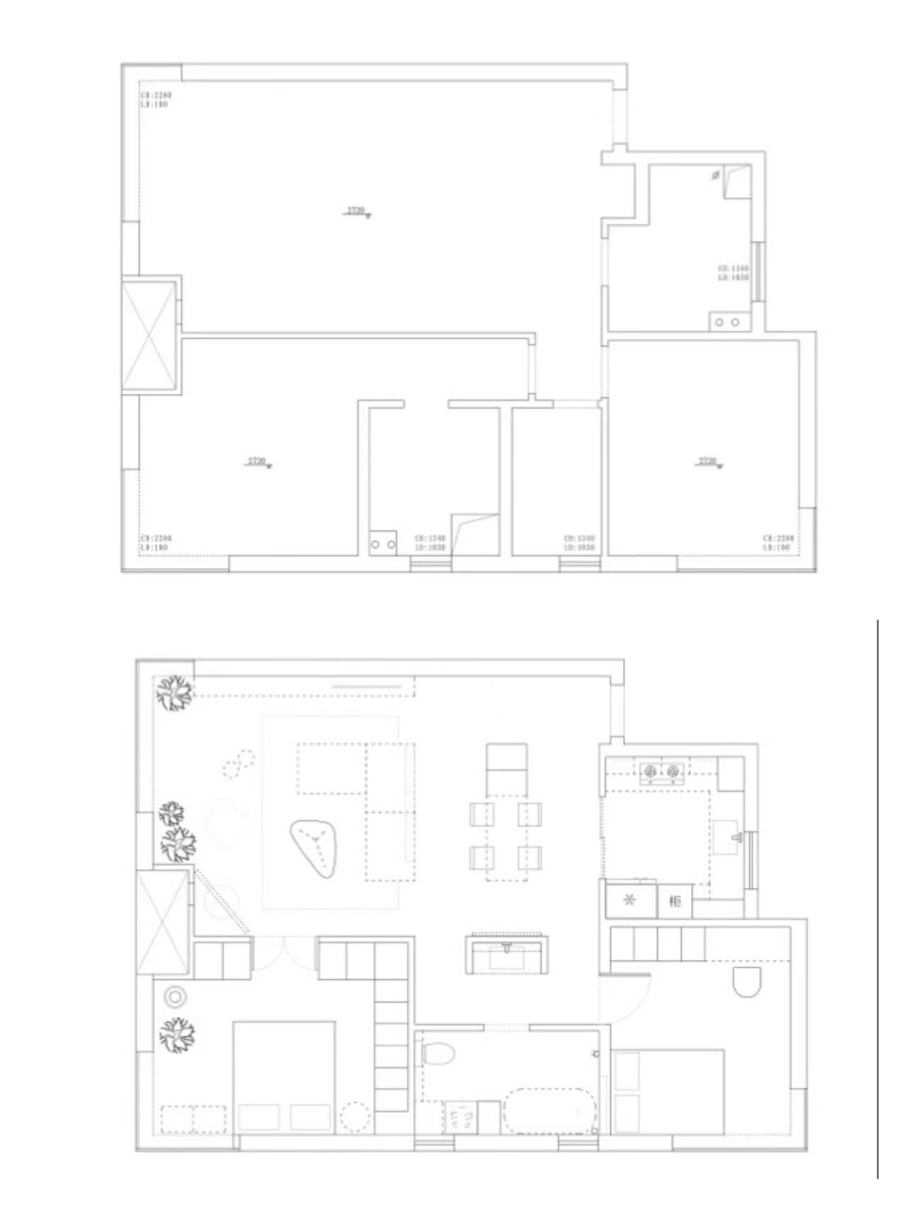 绿植光影有温度的家丨中国北京丨NOTHING DESIGN-36