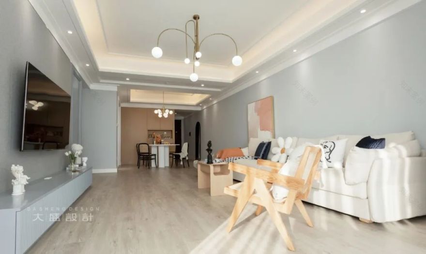 南宁云景山语城现代北欧风家居设计丨中国南宁丨大盛设计事务所-13