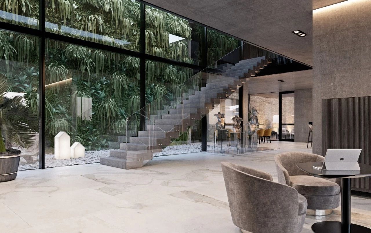 现代风别墅设计丨Diff.studio-66