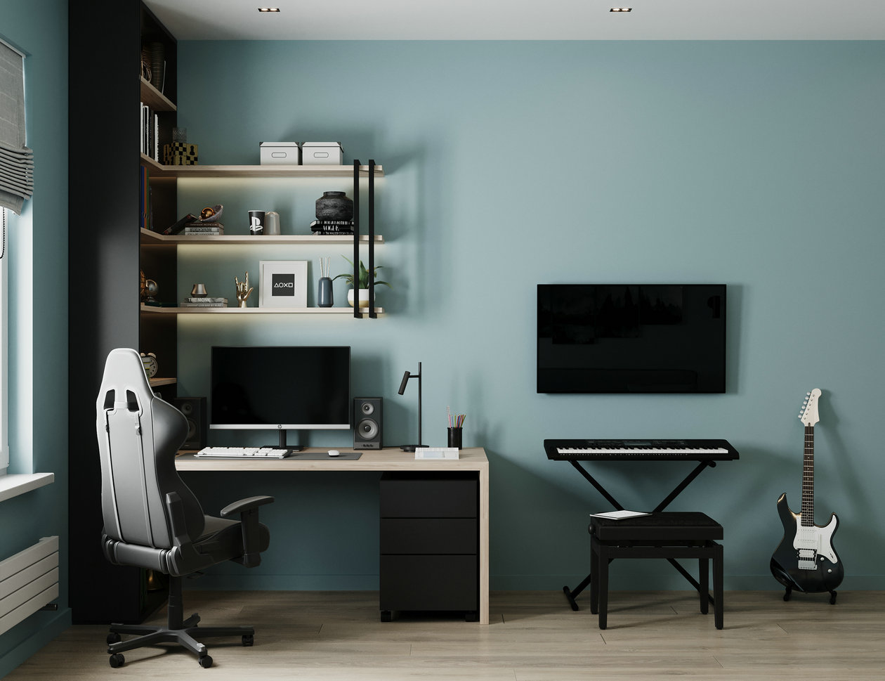 都市舞曲室内设计-12