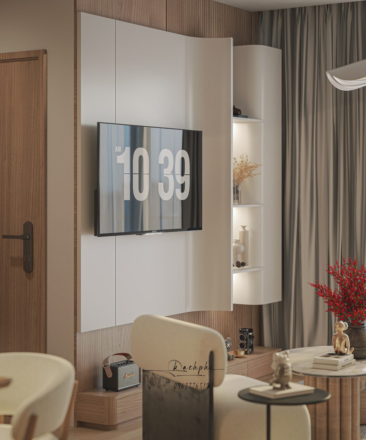 Sketchup公寓室内模型丨Phi Bach-12