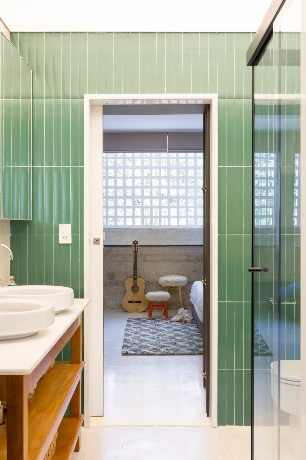 巴西利亚现代公寓,打造通透共享空间-57