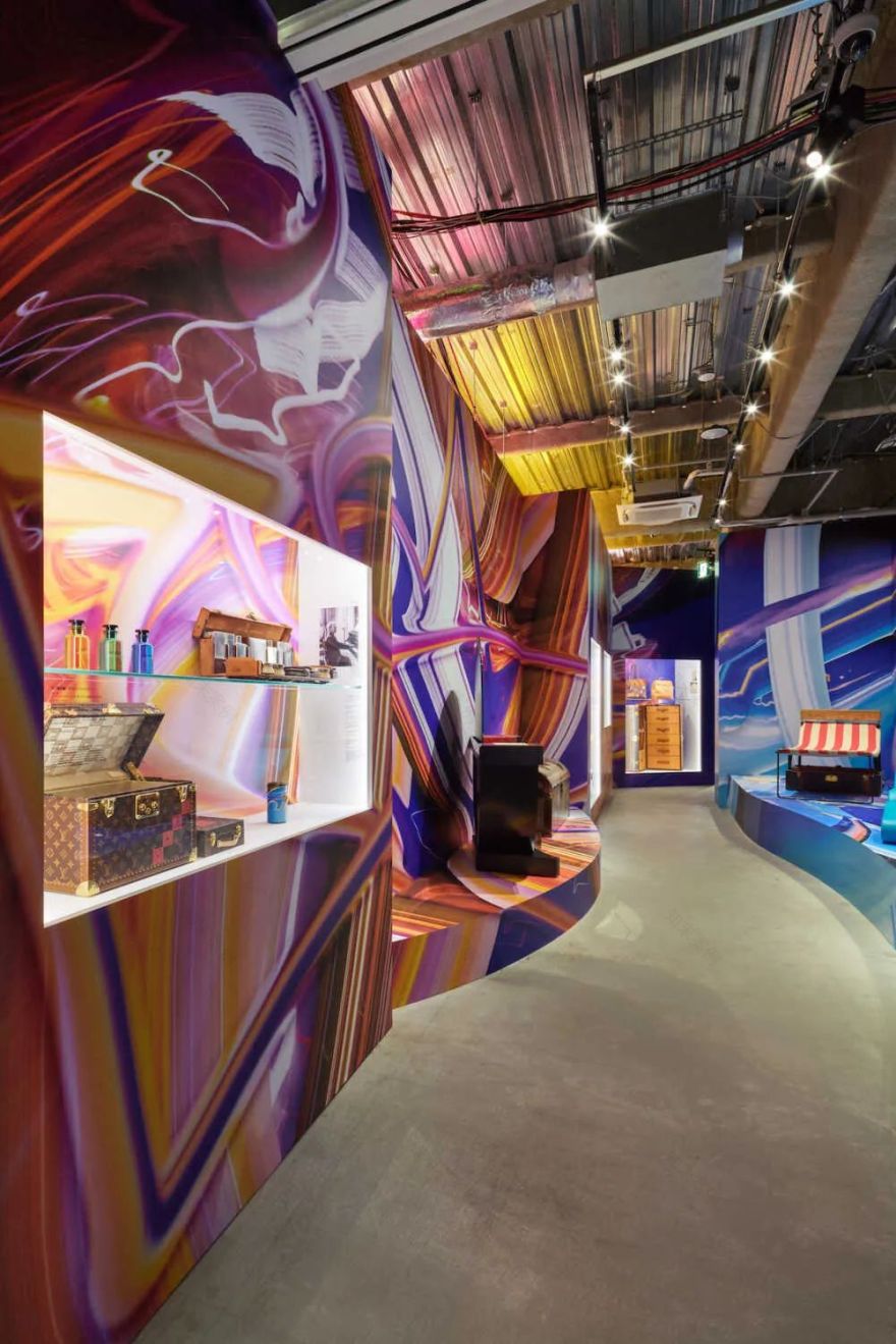 2021 年 LOUIS VUITTON 东京展设计丨日本东京丨菅原大辅-7