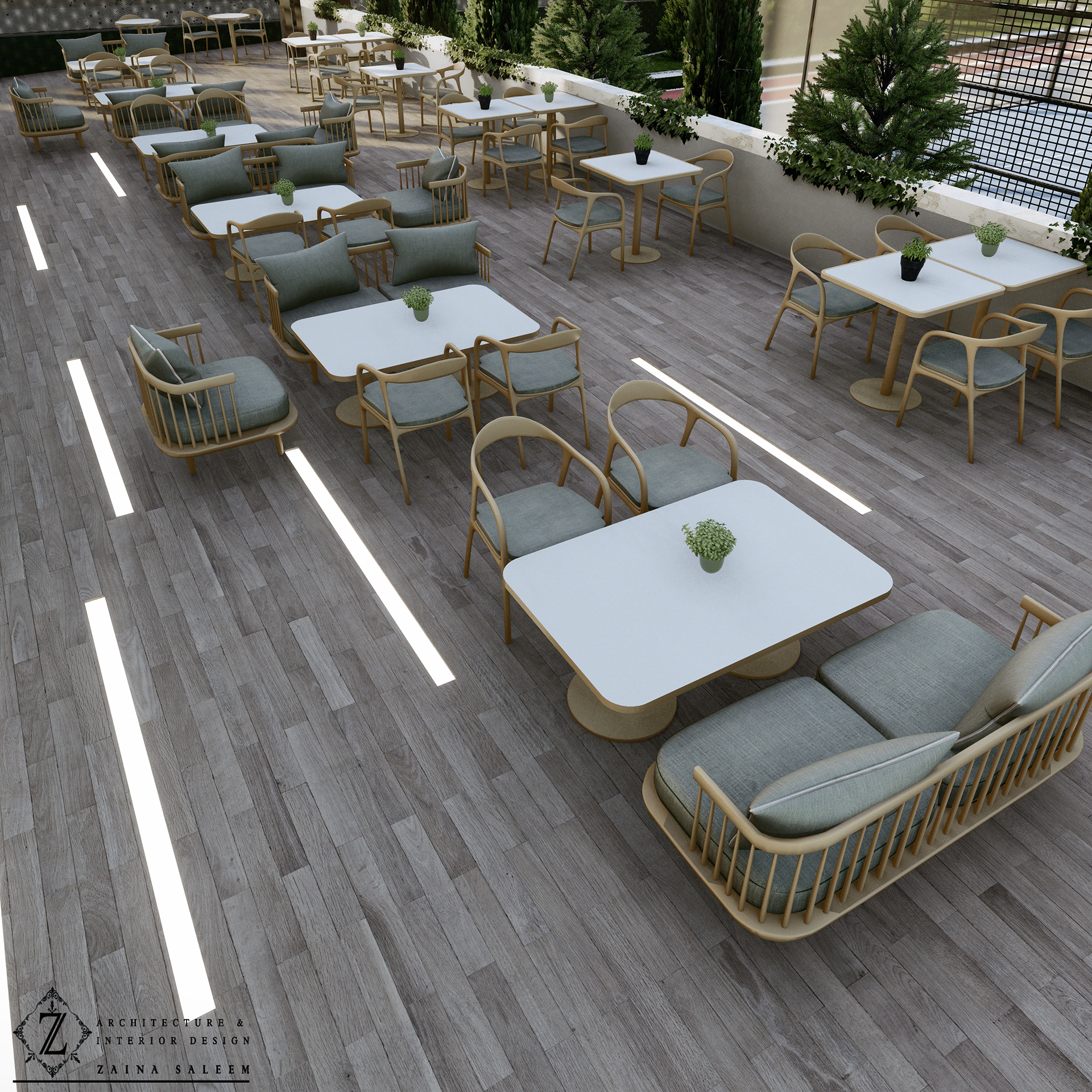 Padel 俱乐部设计丨约旦安曼-14