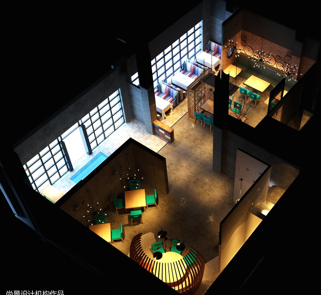 
平飨自行车主题餐厅 -2