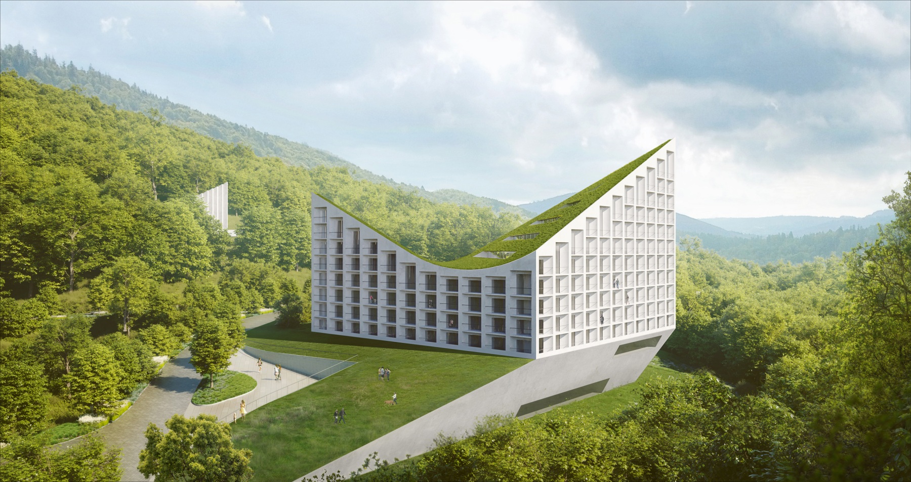 Ustroniu Zawodziu疗养区扩建项目丨Franta Group,KWK Promes-35