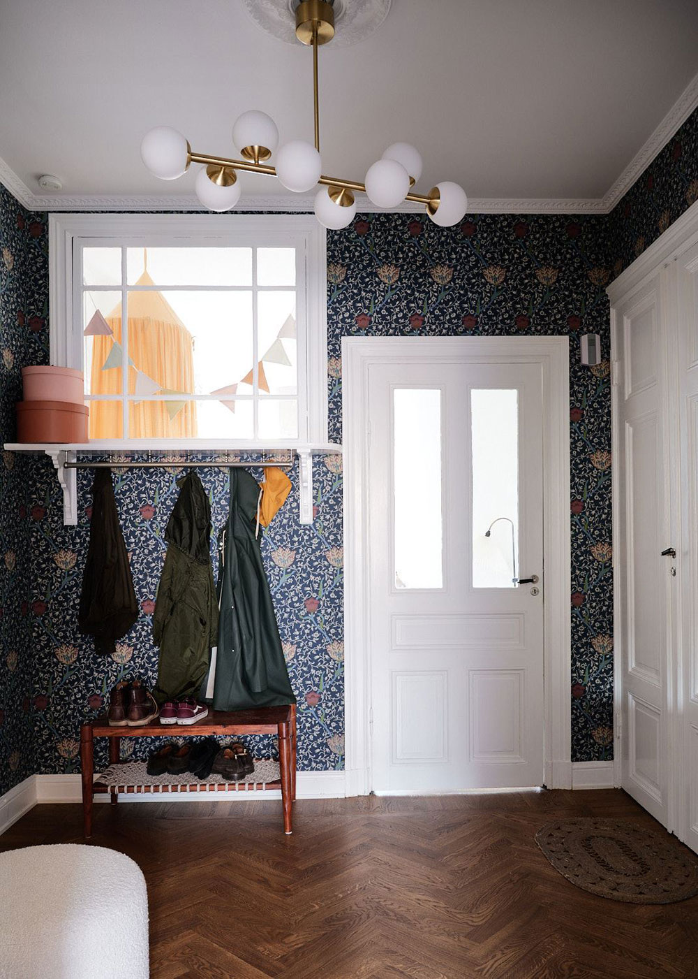 复古绿调斯德哥尔摩公寓设计-27