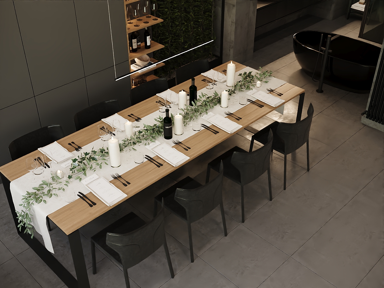 Квартира в стиле лофт-1