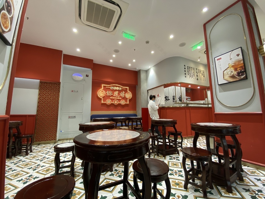 品深餐饮上海裕莲楼港式糖水店餐饮空间全案设计-17