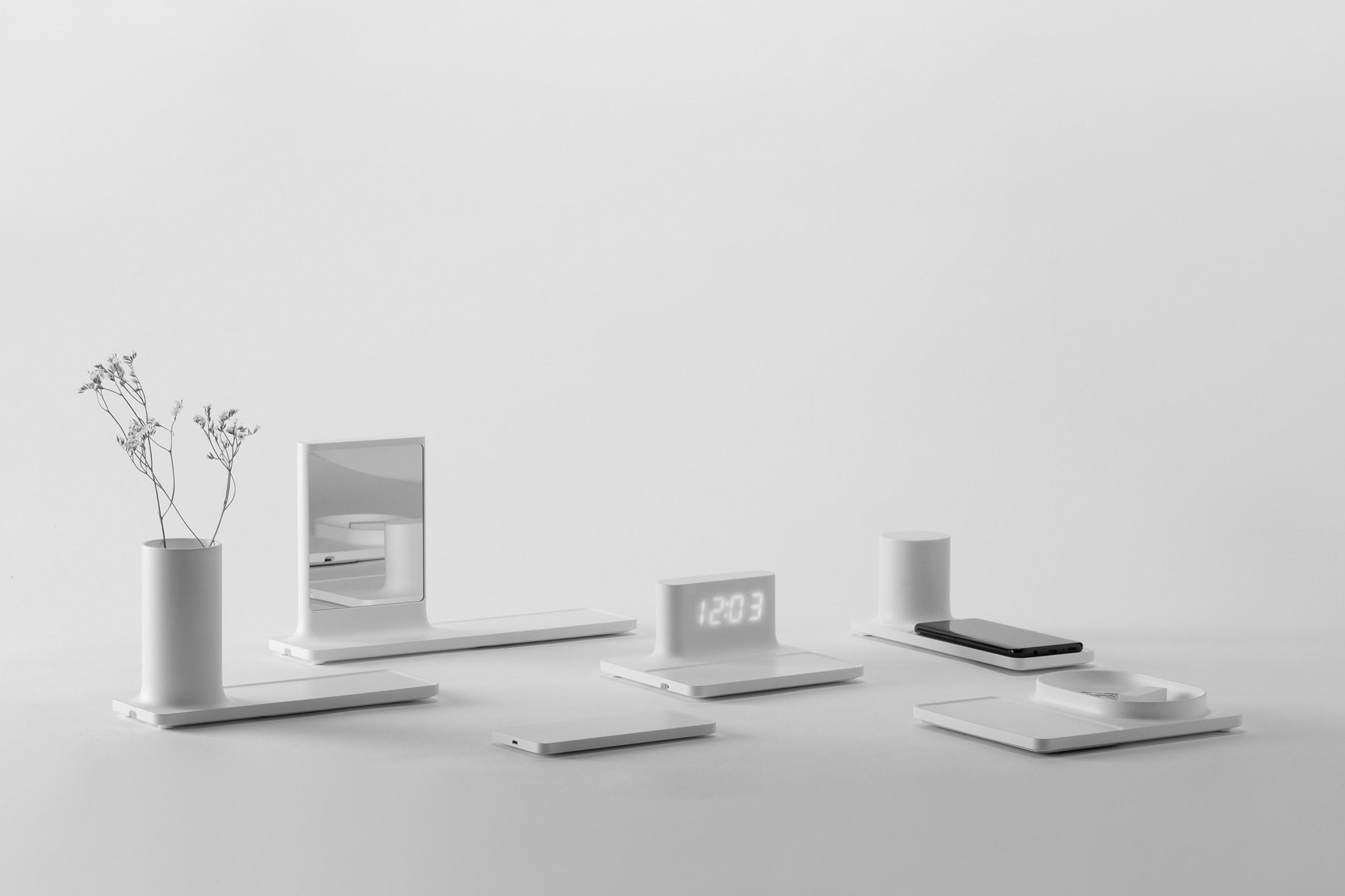 Pesi designs furniture and homeware that incorporates wireless charging-17