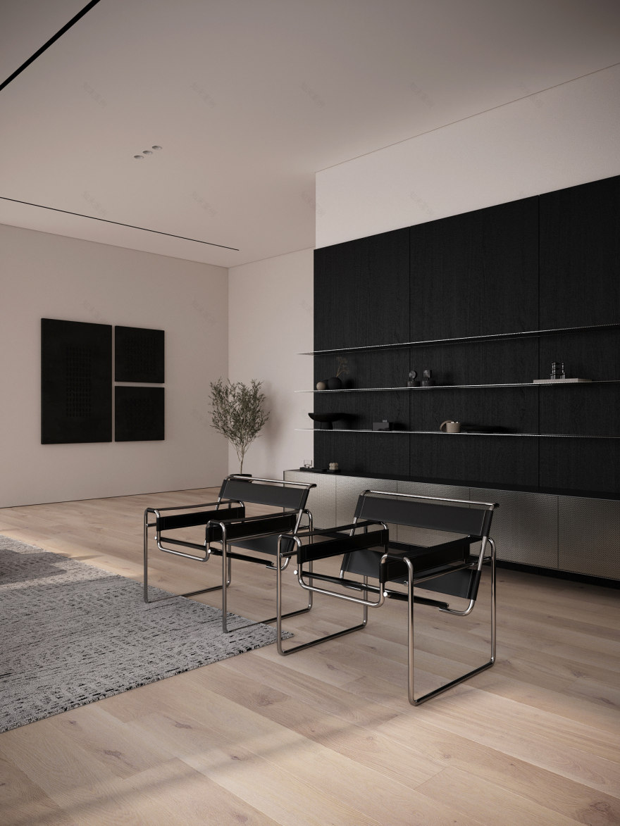 T Apartment 室内设计丨卢森堡-13