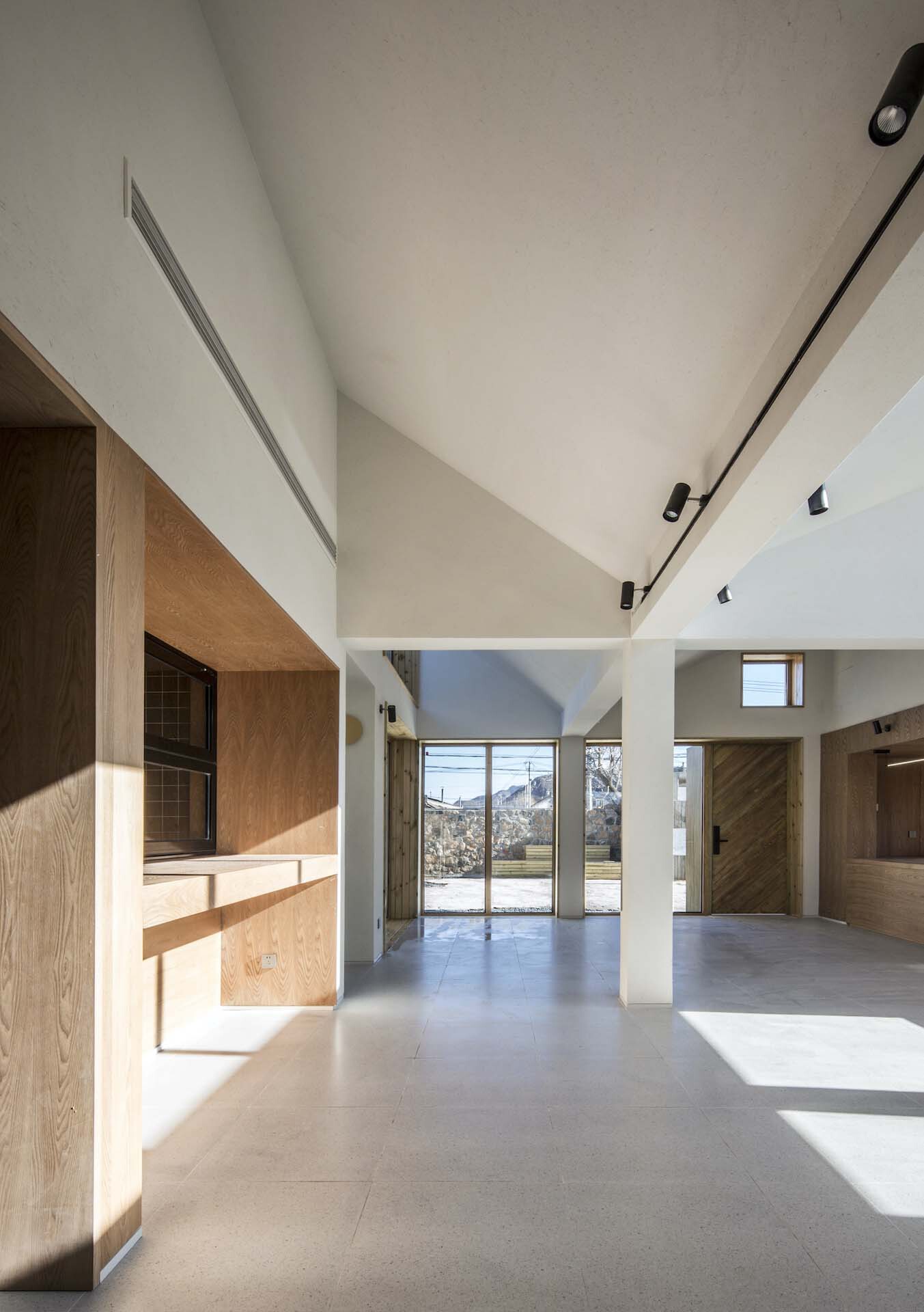 折叠式屋顶庭院住宅丨中国北京丨MAT Office-48