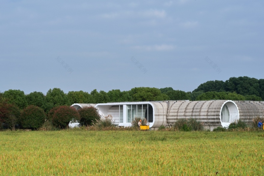 浙江桐乡田·美术馆丨中国浙江丨以靠建筑-14