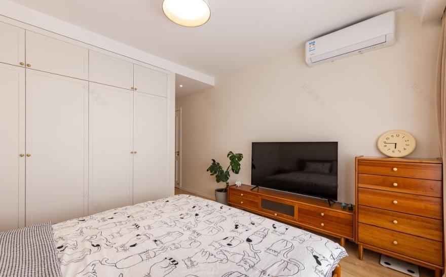 现代原木风房山三居丨中国房山-87