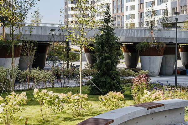 “Зеленая река”（“绿色河”）公园丨俄罗斯莫斯科丨АМ «АТРИУМ»（“中庭”建筑工作室）-12